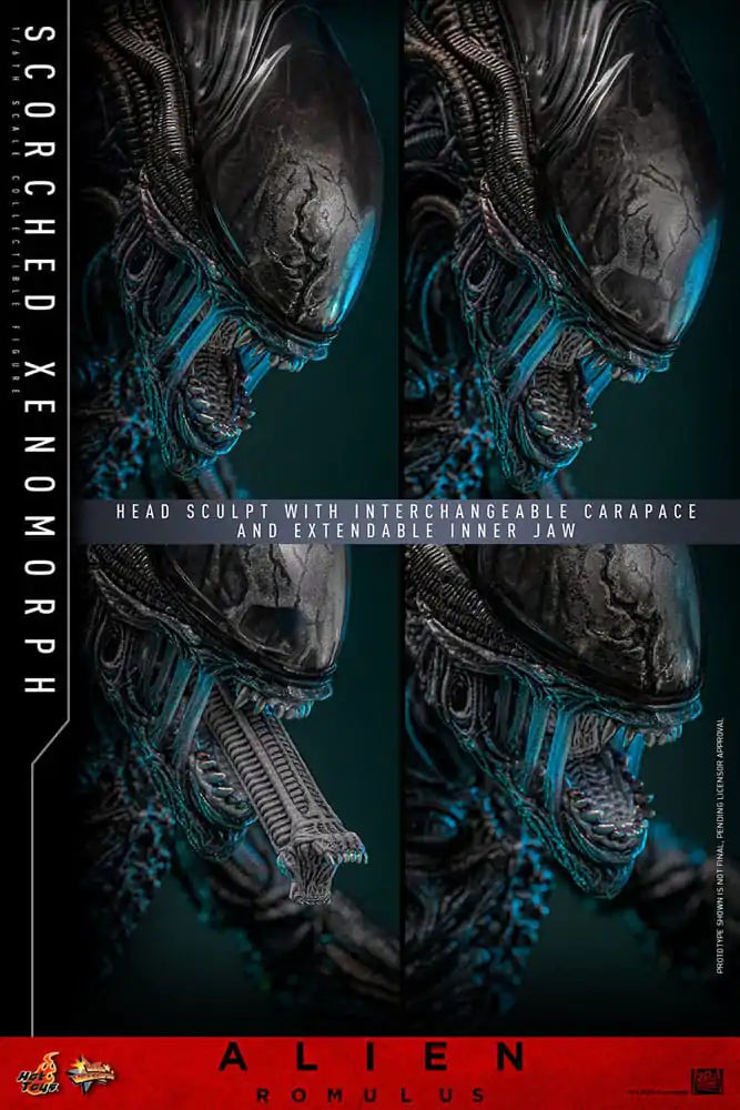 Alien: Romulus Movie Masterpiece Akcijska figura 1/6 Ožgani Ksenomorf 44 cm fotografija izdelka