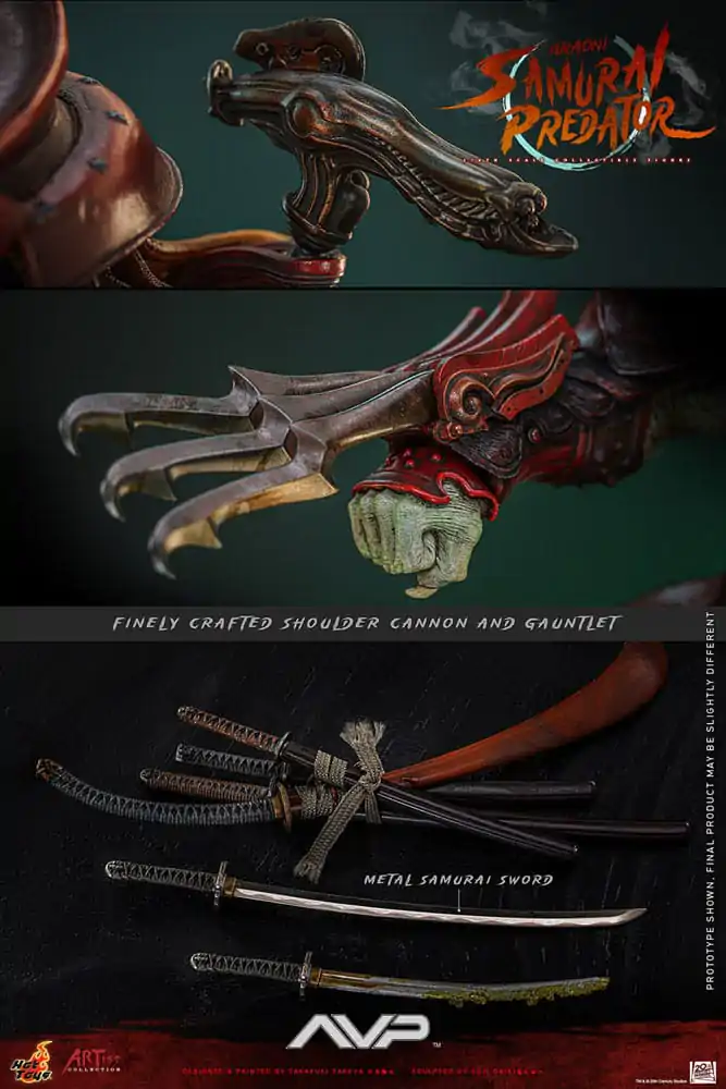 Alien vs. Predator Artist Collection akcijska figura 1/6 Akaoni Samurai Predator 35 cm fotografija izdelka