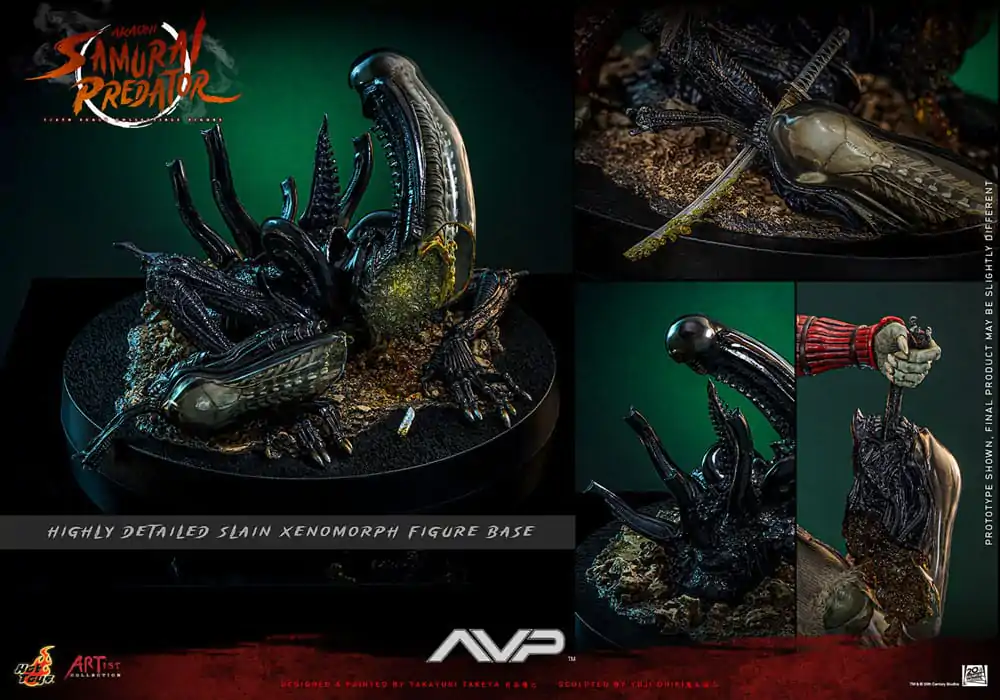 Alien vs. Predator Artist Collection akcijska figura 1/6 Akaoni Samurai Predator 35 cm fotografija izdelka