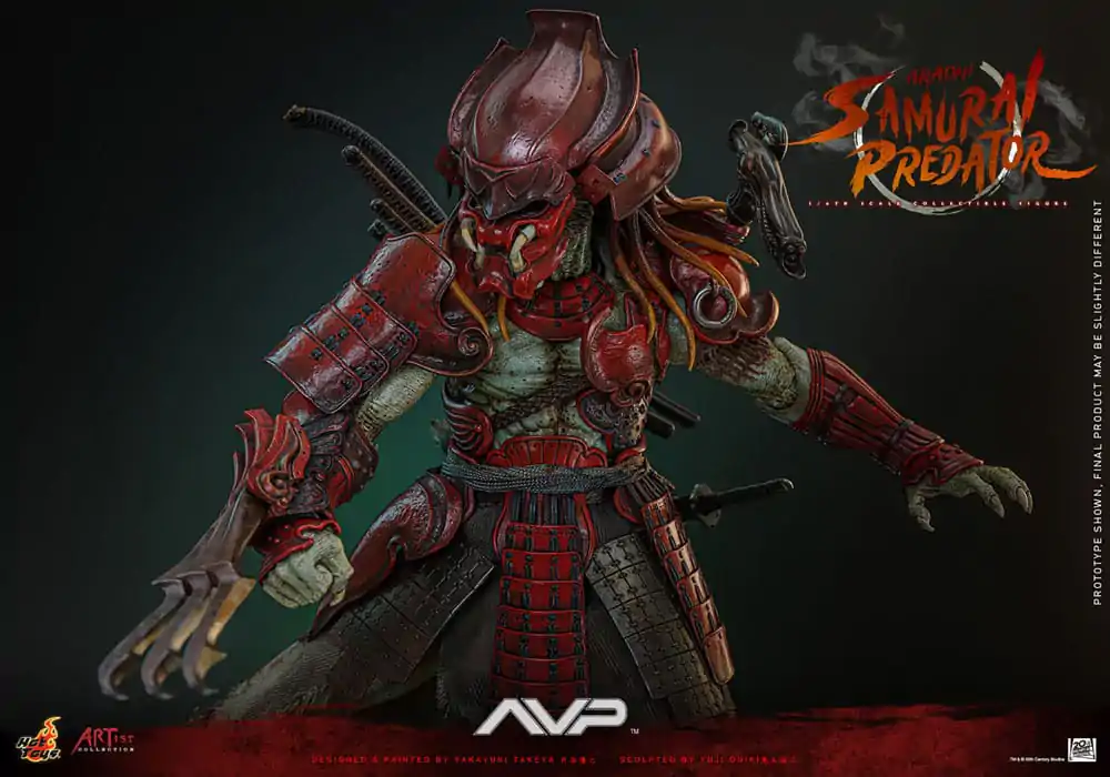 Alien vs. Predator Artist Collection akcijska figura 1/6 Akaoni Samurai Predator 35 cm fotografija izdelka
