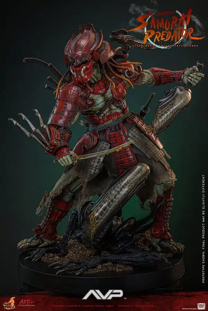 Alien vs. Predator Artist Collection akcijska figura 1/6 Akaoni Samurai Predator 35 cm fotografija izdelka