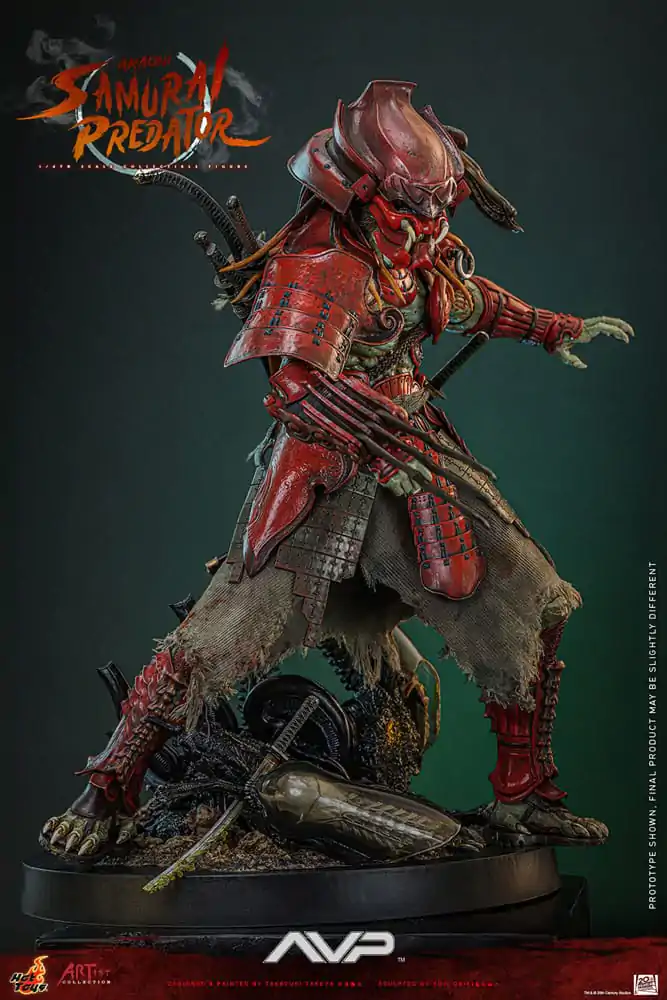 Alien vs. Predator Artist Collection akcijska figura 1/6 Akaoni Samurai Predator 35 cm fotografija izdelka