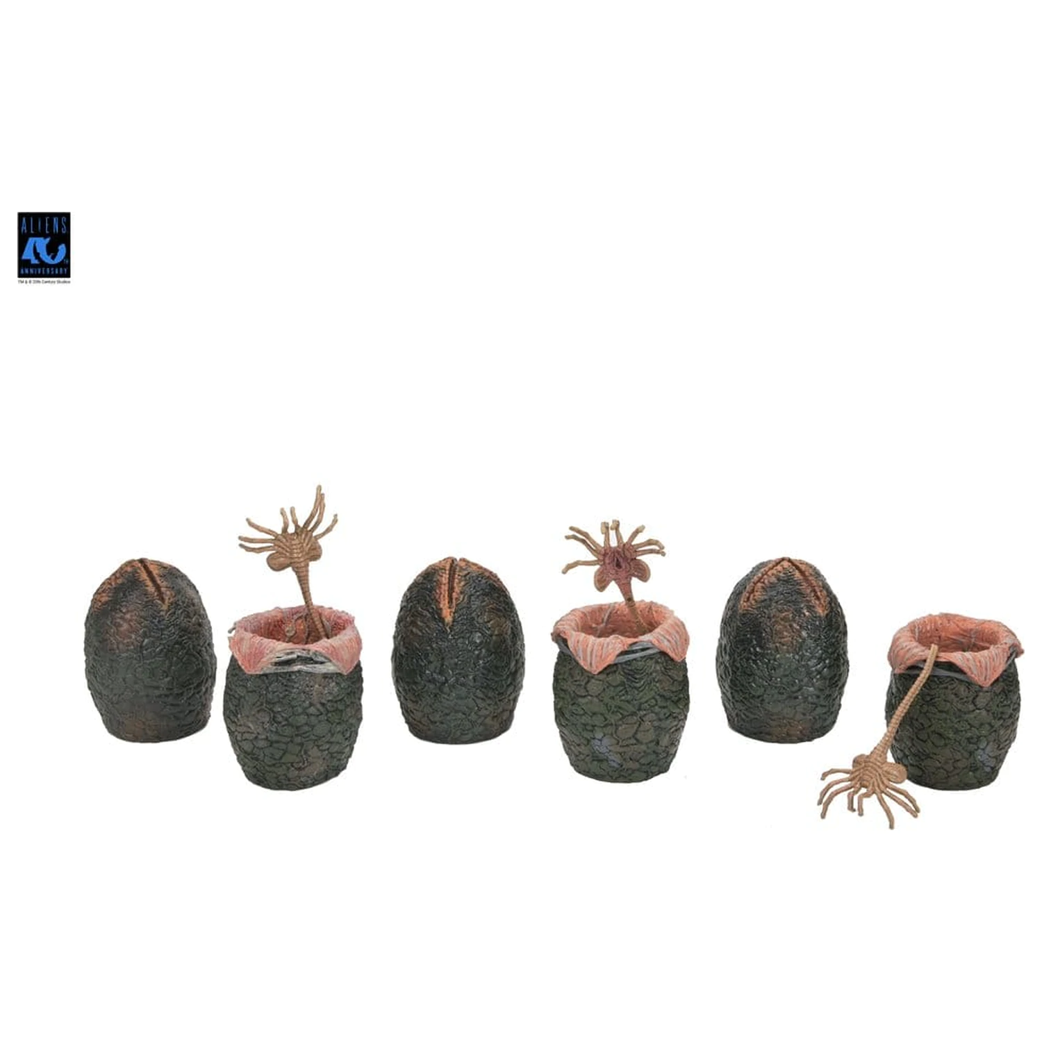 Aliens 6-Pack Accessory Pack škatla Alien jajc (40th Anniversary) fotografija izdelka