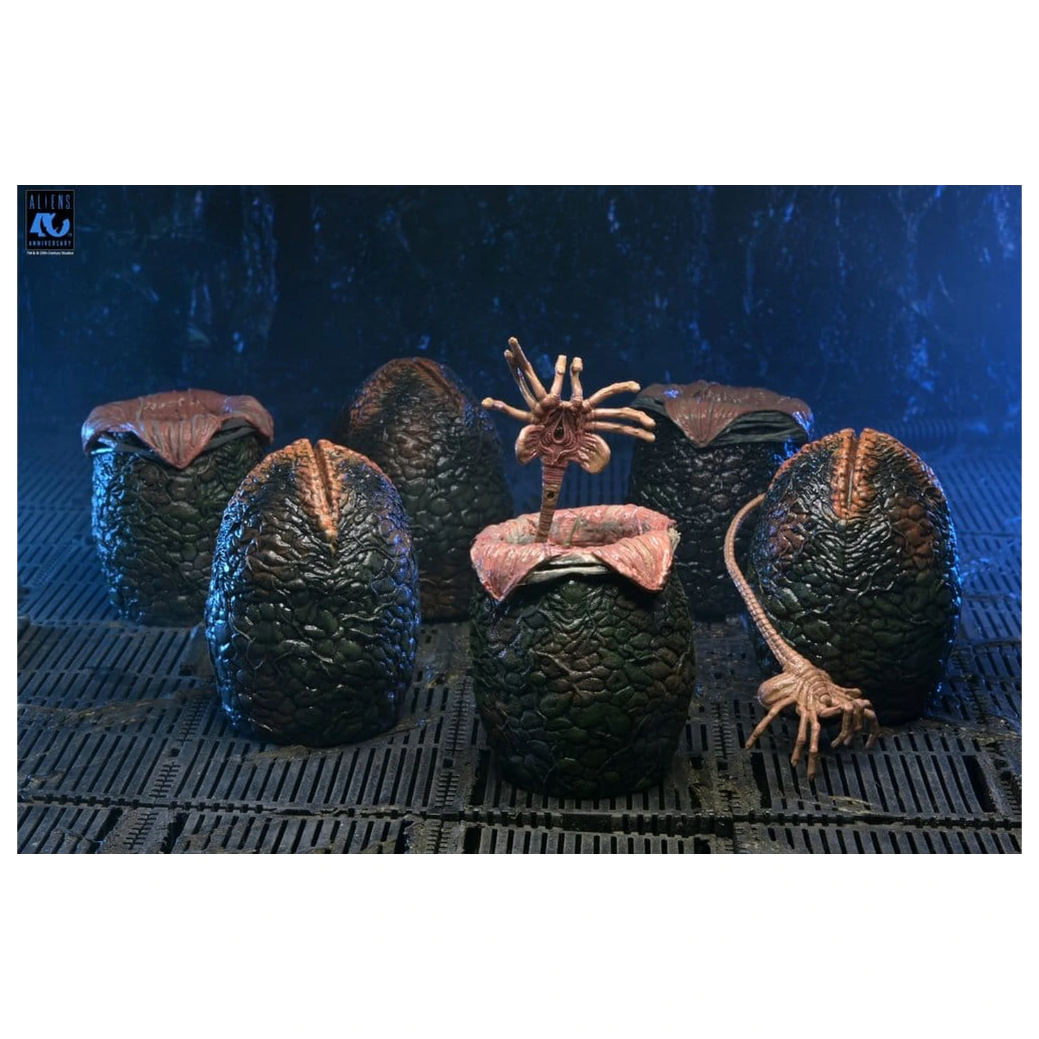 Aliens 6-Pack Accessory Pack škatla Alien jajc (40th Anniversary) fotografija izdelka