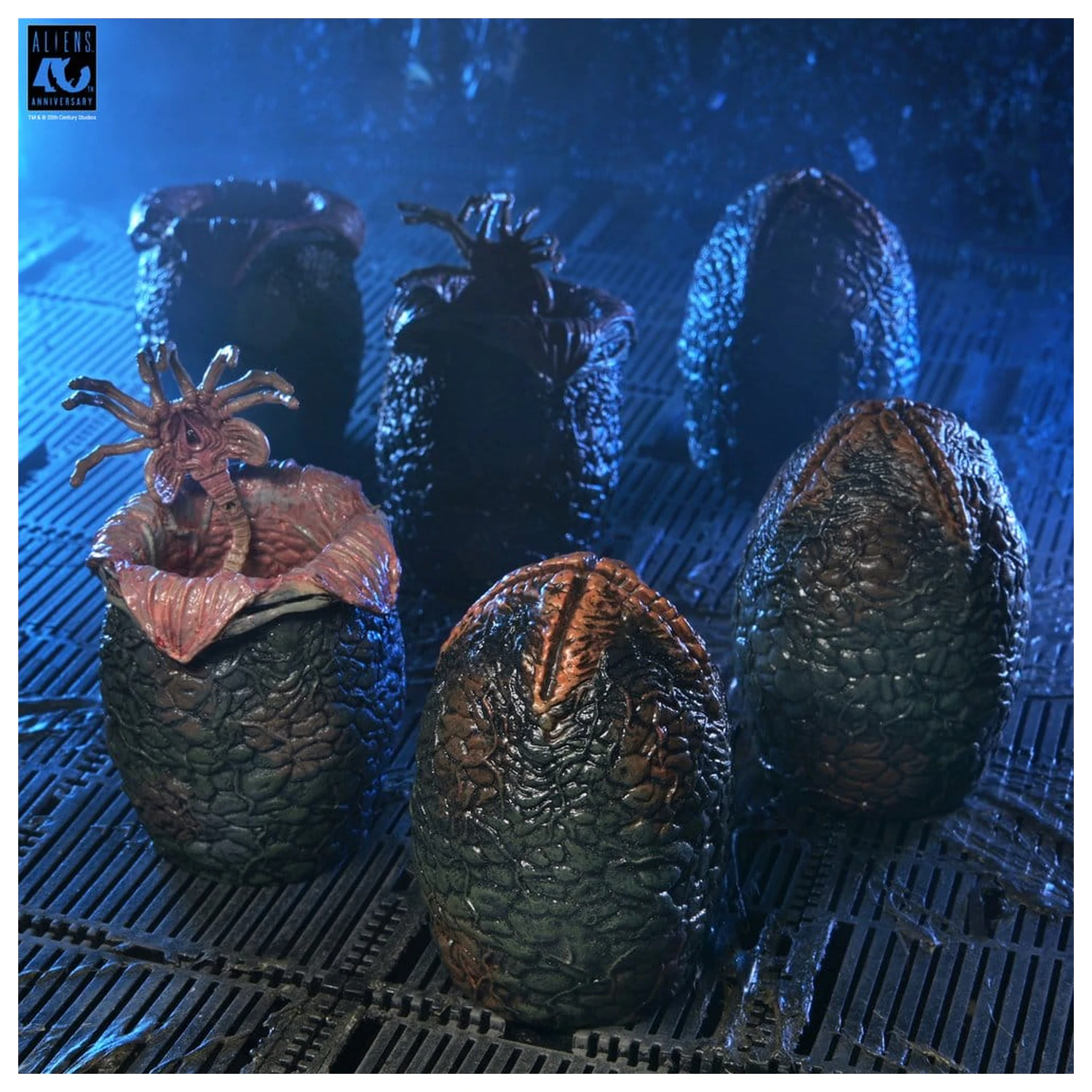Aliens 6-Pack Accessory Pack škatla Alien jajc (40th Anniversary) fotografija izdelka