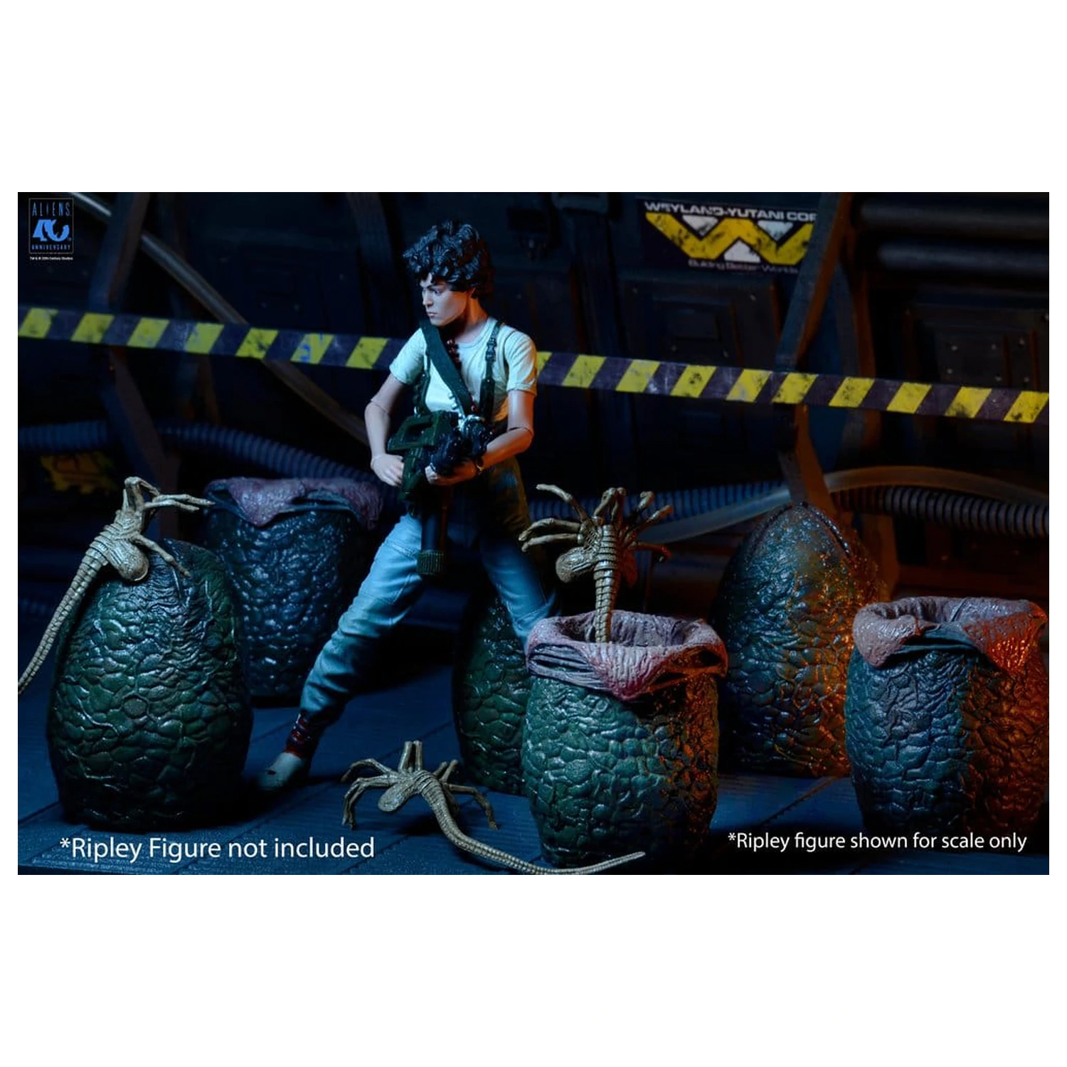 Aliens 6-Pack Accessory Pack škatla Alien jajc (40th Anniversary) fotografija izdelka