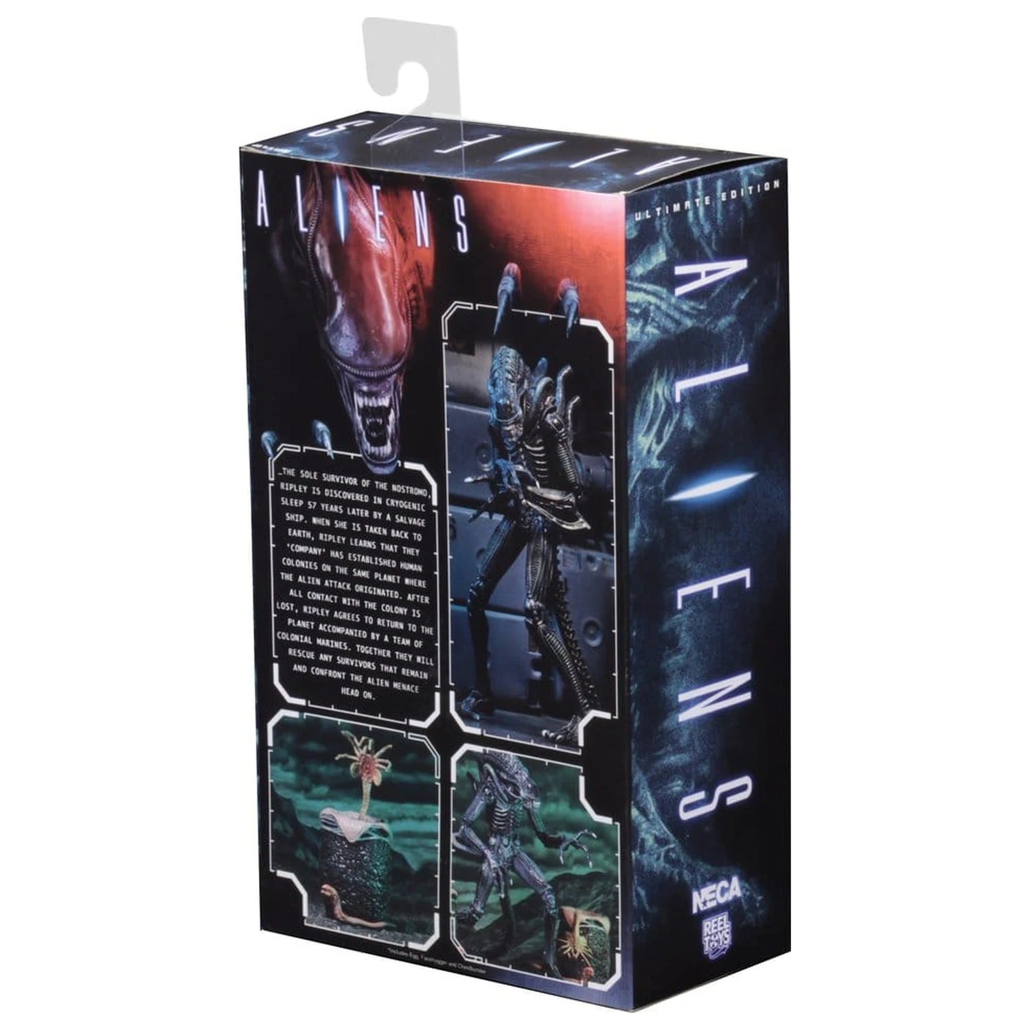 Aliens Ultimate Action Figure Warrior (1986) moder 23 cm fotografija izdelka