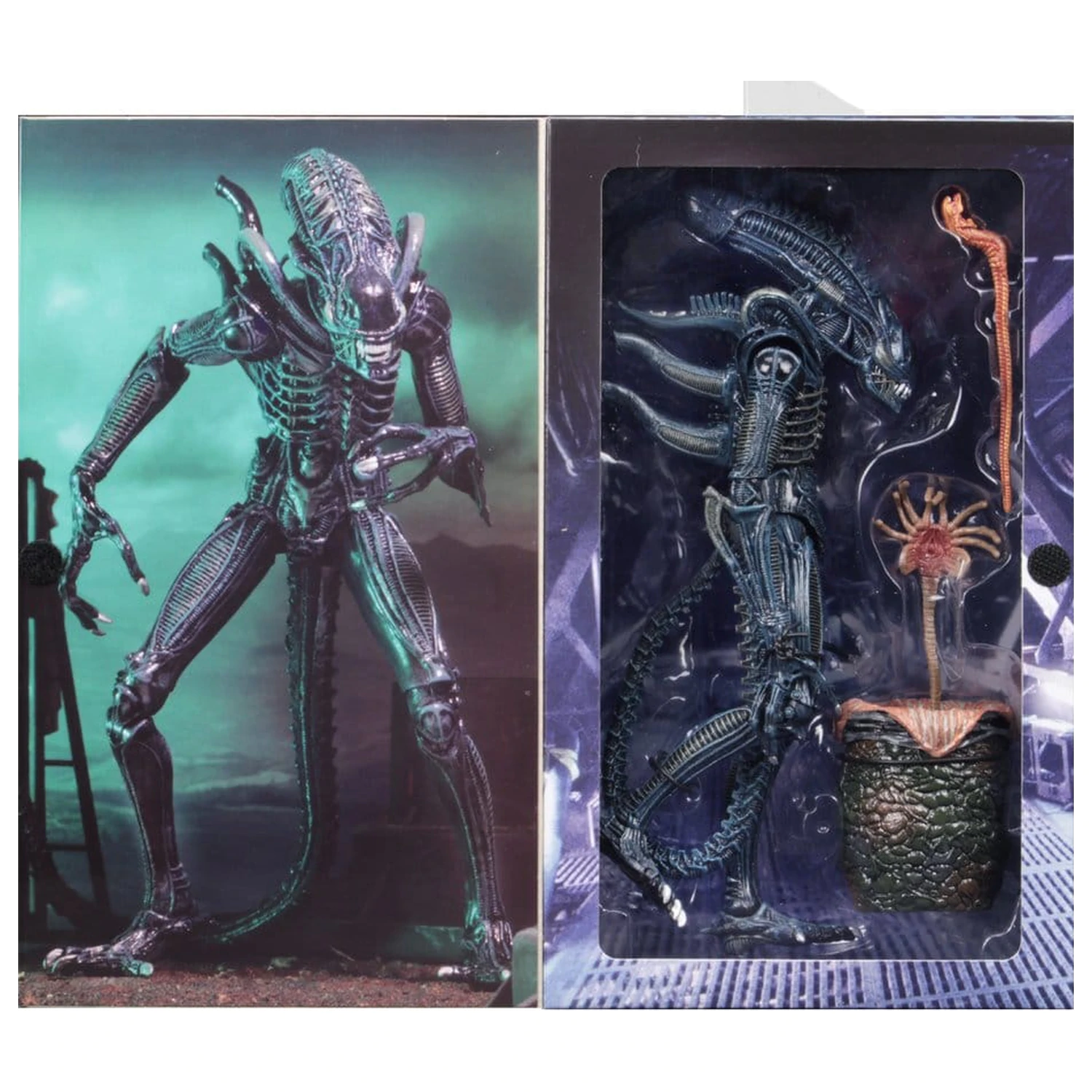 Aliens Ultimate Action Figure Warrior (1986) moder 23 cm fotografija izdelka
