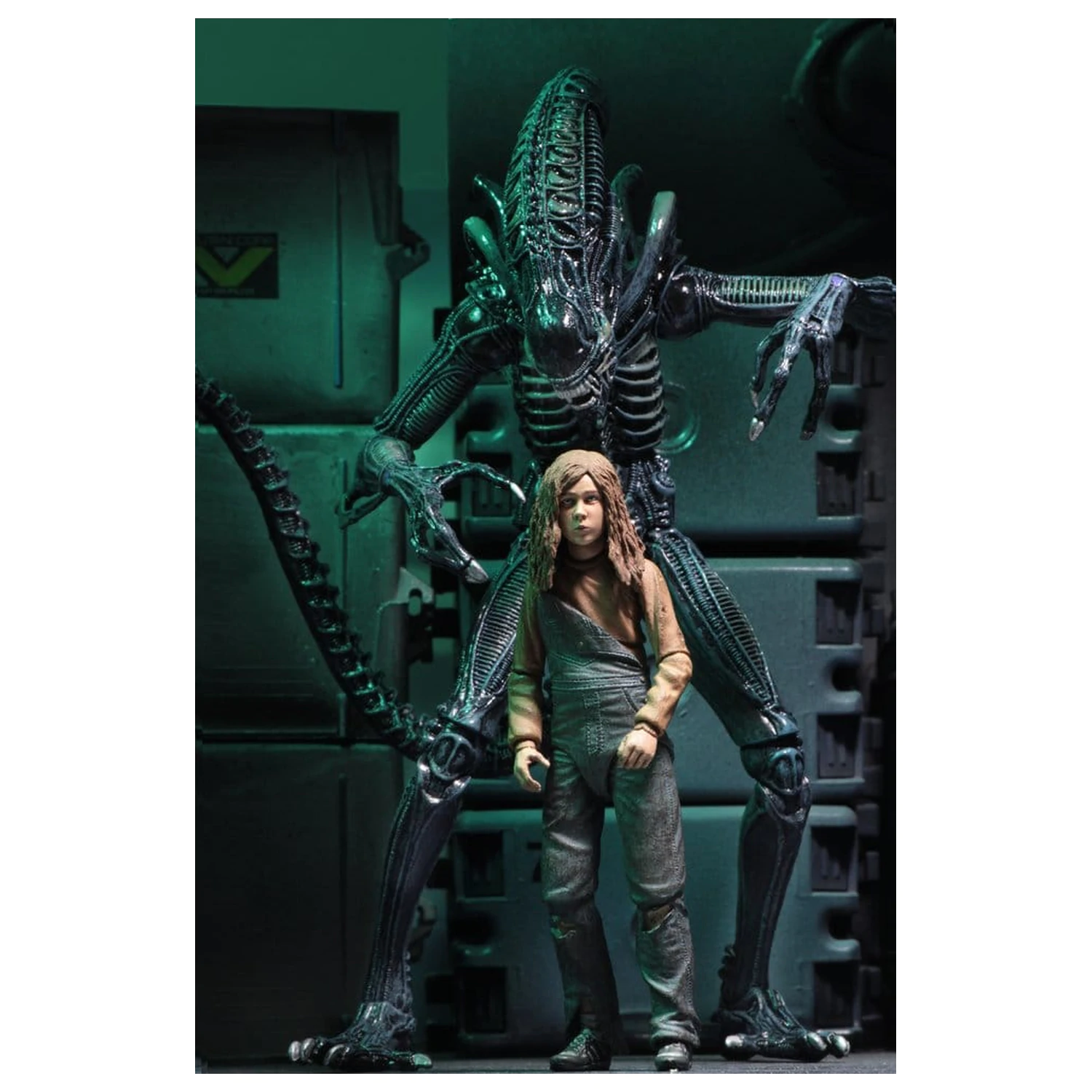 Aliens Ultimate Action Figure Warrior (1986) moder 23 cm fotografija izdelka