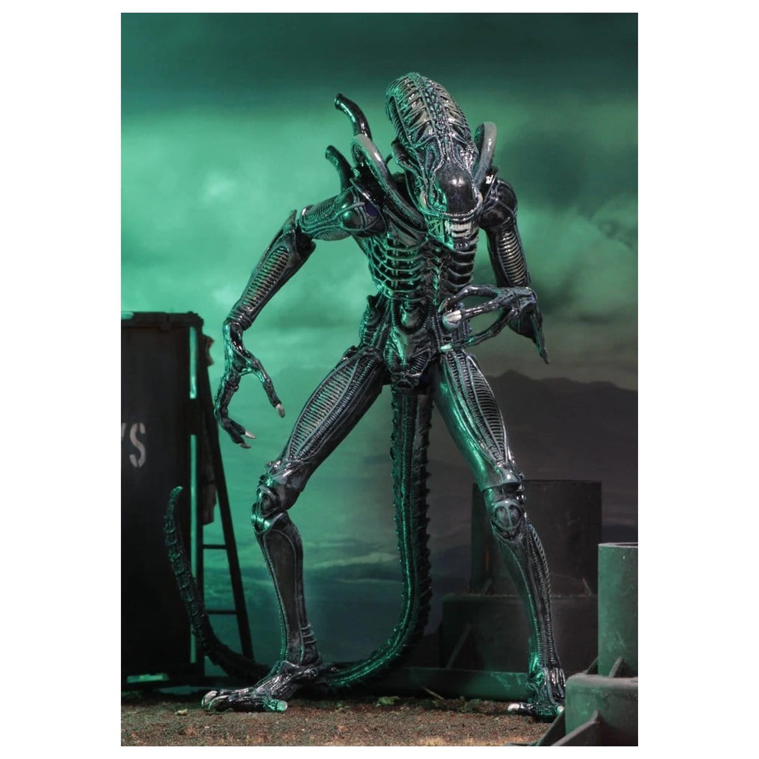 Aliens Ultimate Action Figure Warrior (1986) moder 23 cm fotografija izdelka