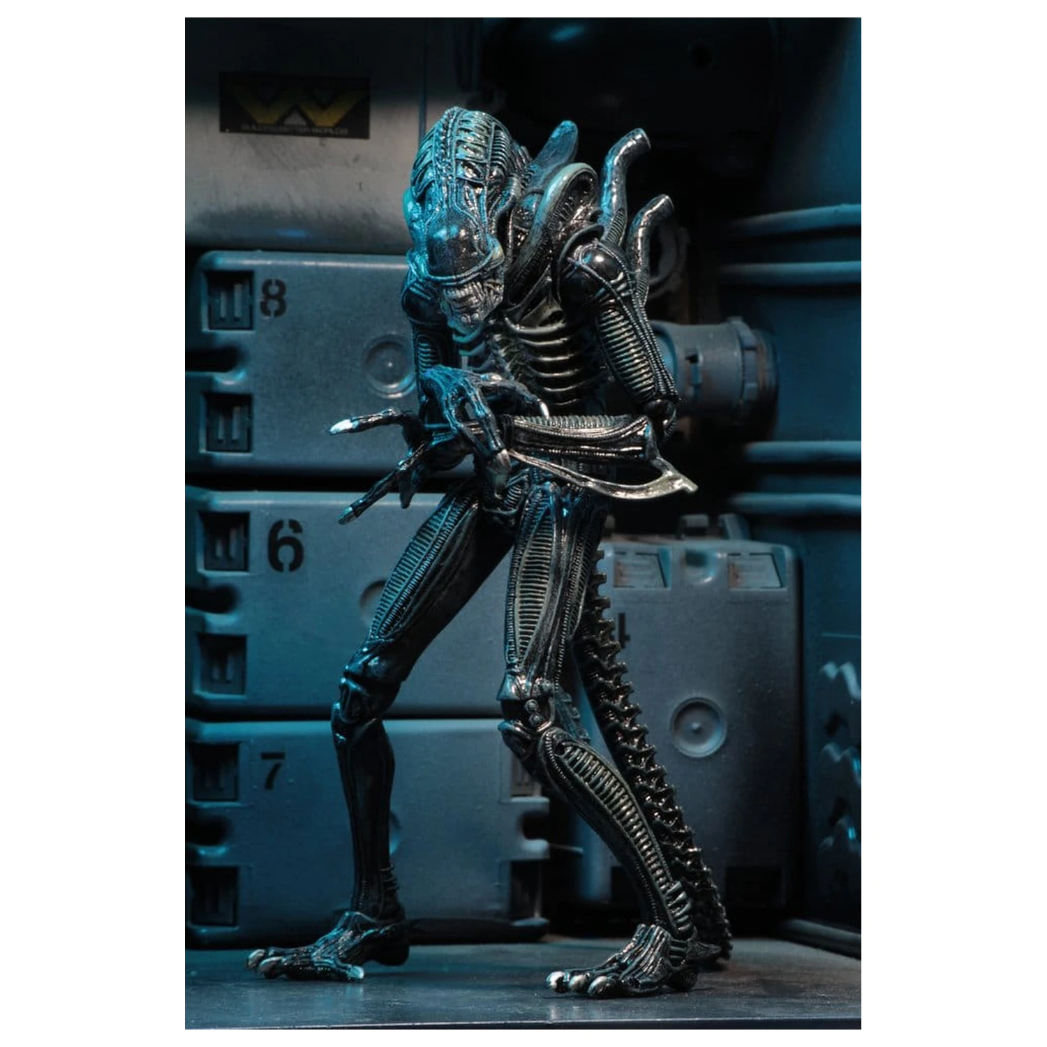 Aliens Ultimate Action Figure Warrior (1986) moder 23 cm fotografija izdelka