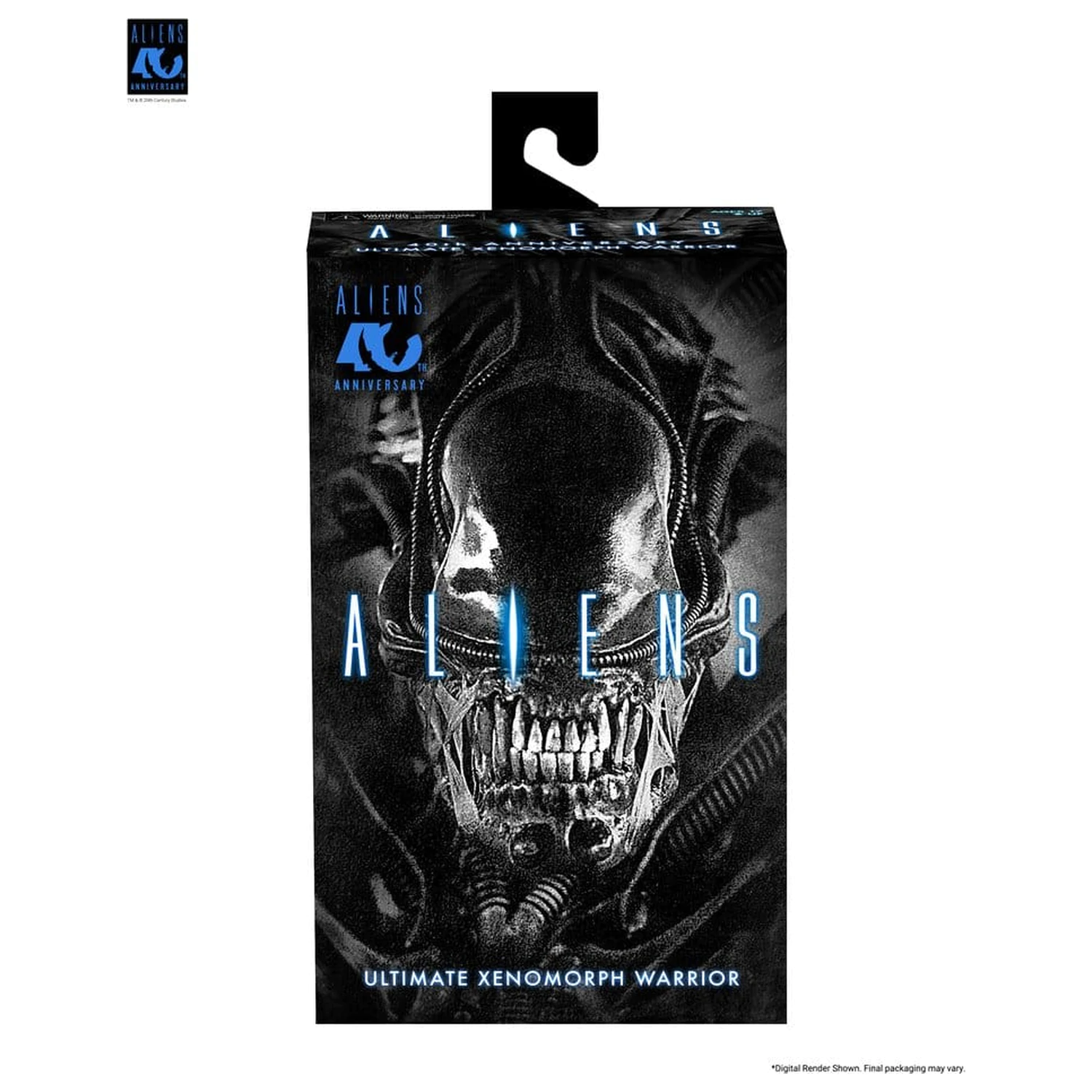 Aliens Ultimate Action Figure Warrior (1986) Xenomorph Black (40th Anniversary) 23 centimetrov fotografija izdelka