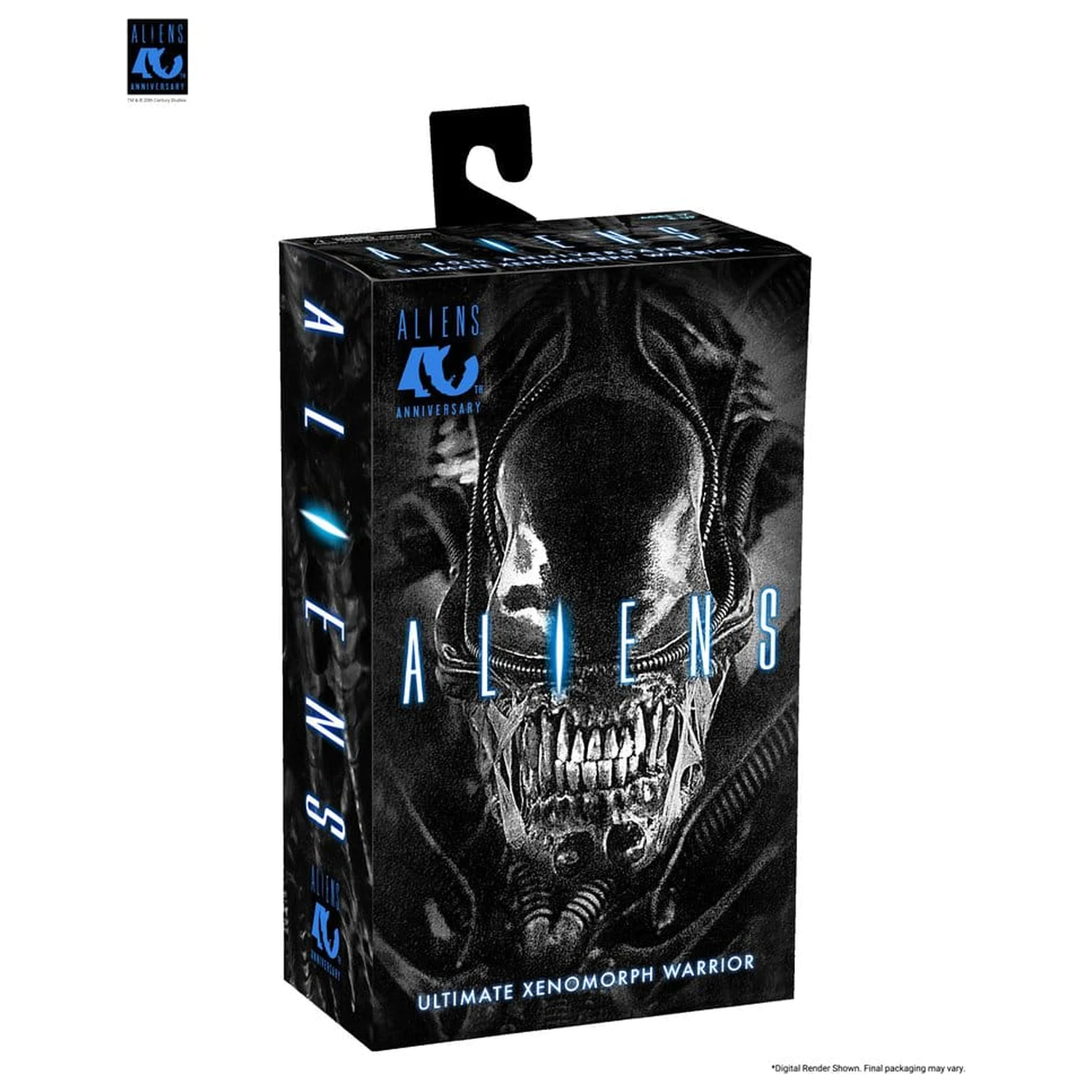 Aliens Ultimate Action Figure Warrior (1986) Xenomorph Black (40th Anniversary) 23 centimetrov fotografija izdelka