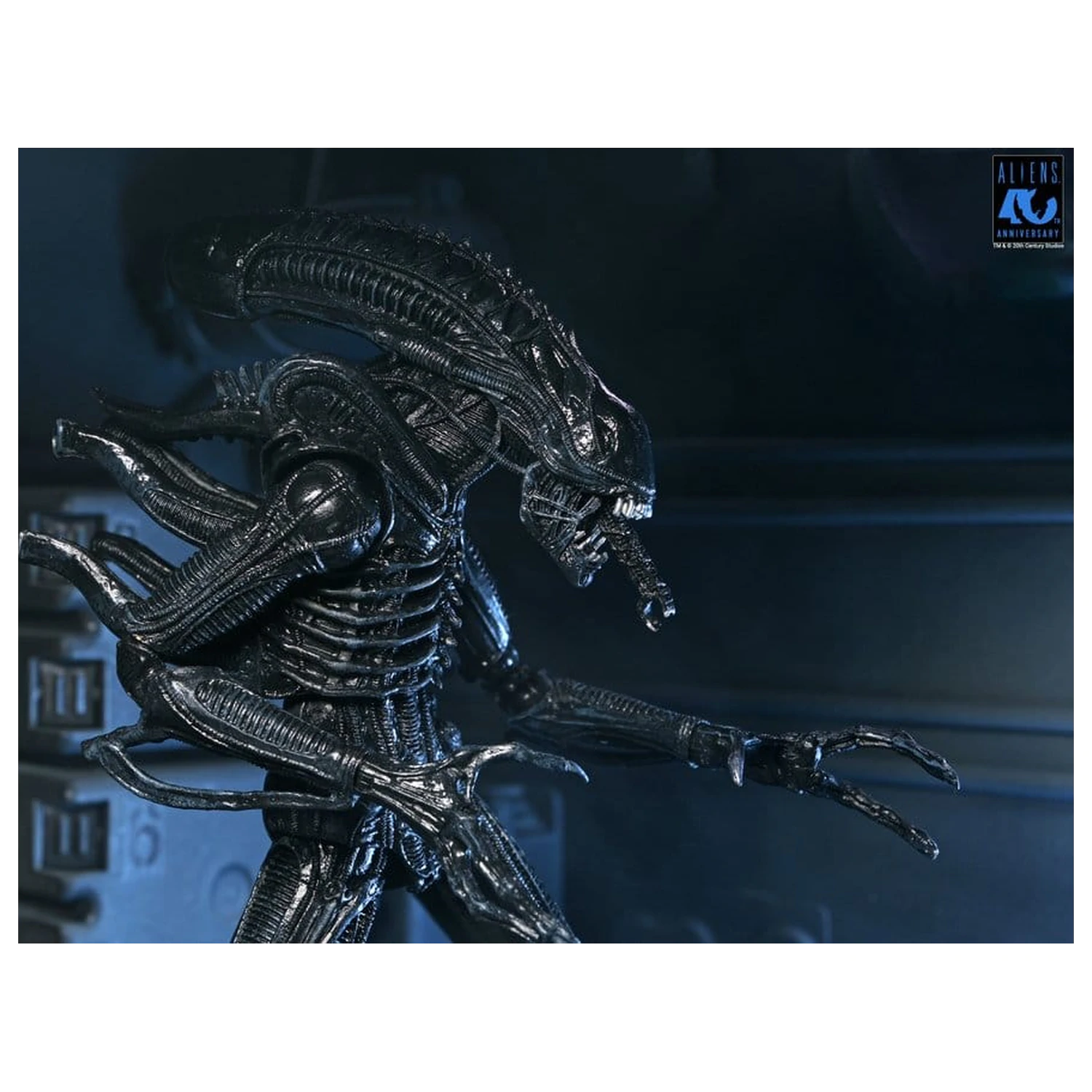 Aliens Ultimate Action Figure Warrior (1986) Xenomorph Black (40th Anniversary) 23 centimetrov fotografija izdelka