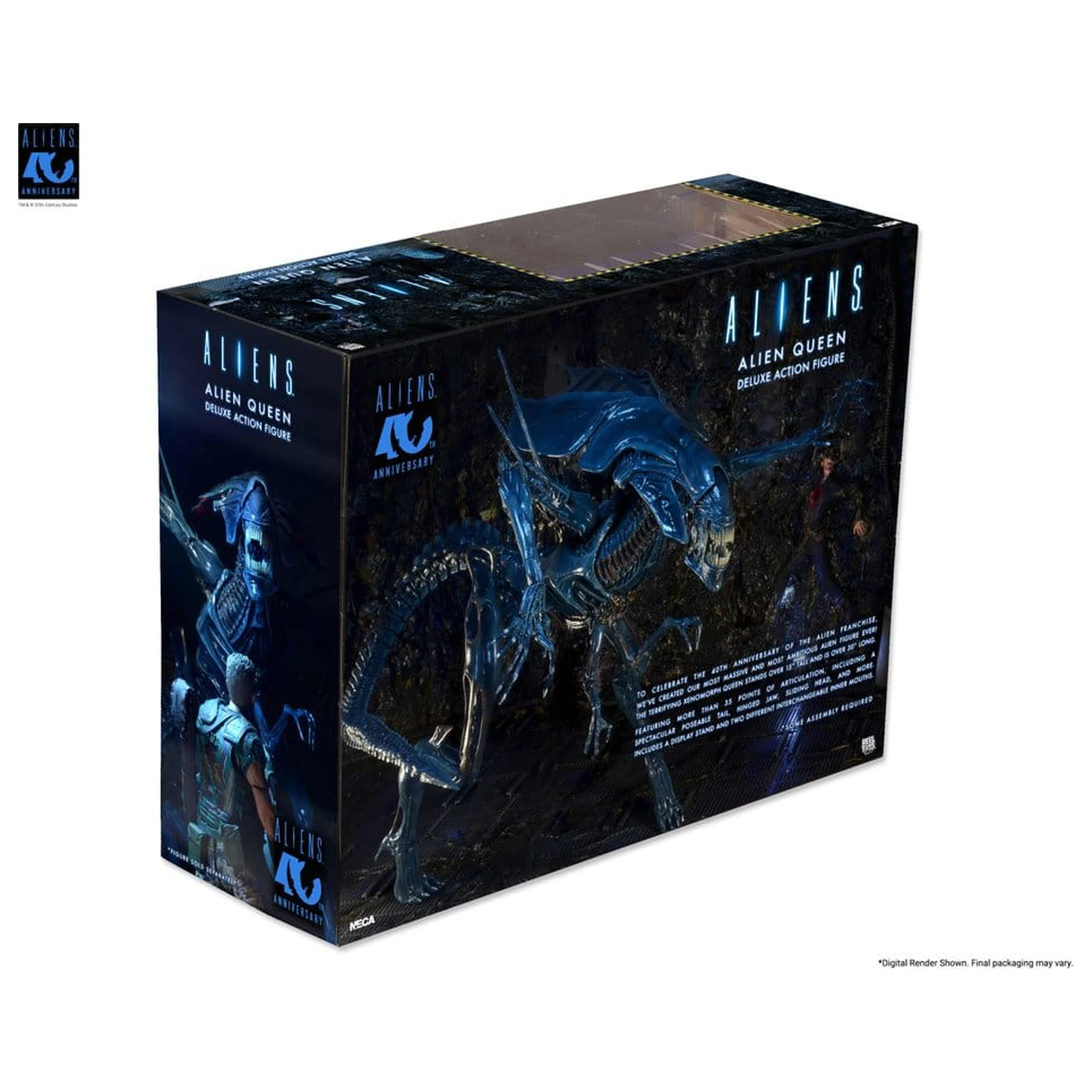 Aliens Ultra Deluxe akcijska figura Alien Queen (40th Anniversary) 38 cm fotografija izdelka