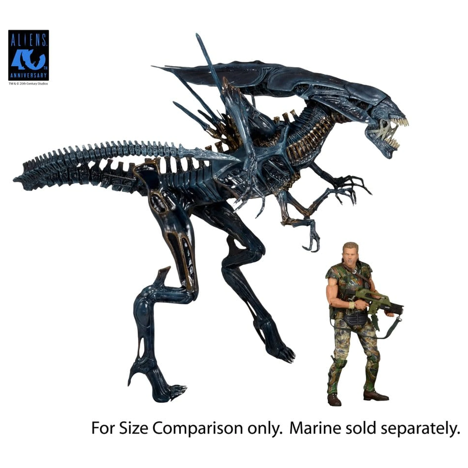 Aliens Ultra Deluxe akcijska figura Alien Queen (40th Anniversary) 38 cm fotografija izdelka