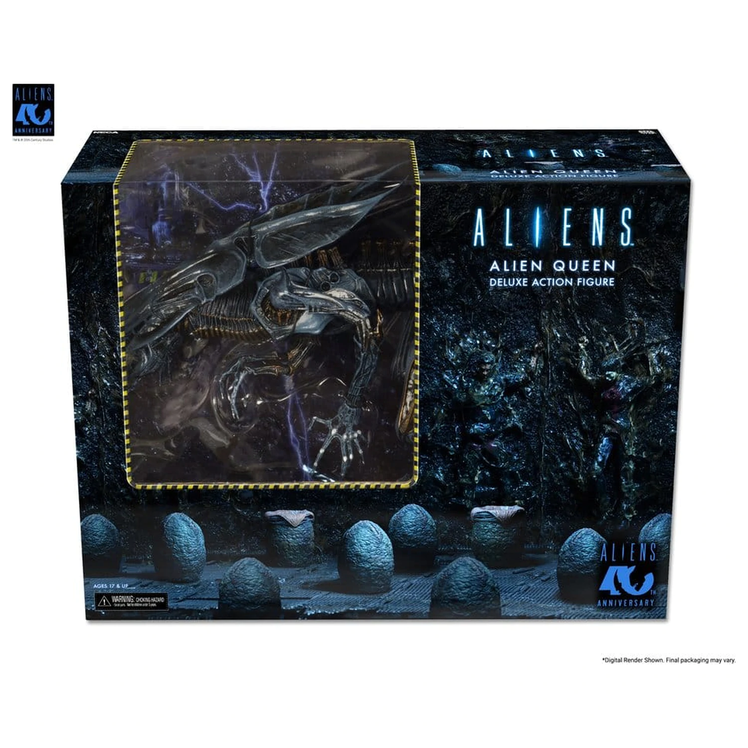 Aliens Ultra Deluxe akcijska figura Alien Queen (40th Anniversary) 38 cm fotografija izdelka