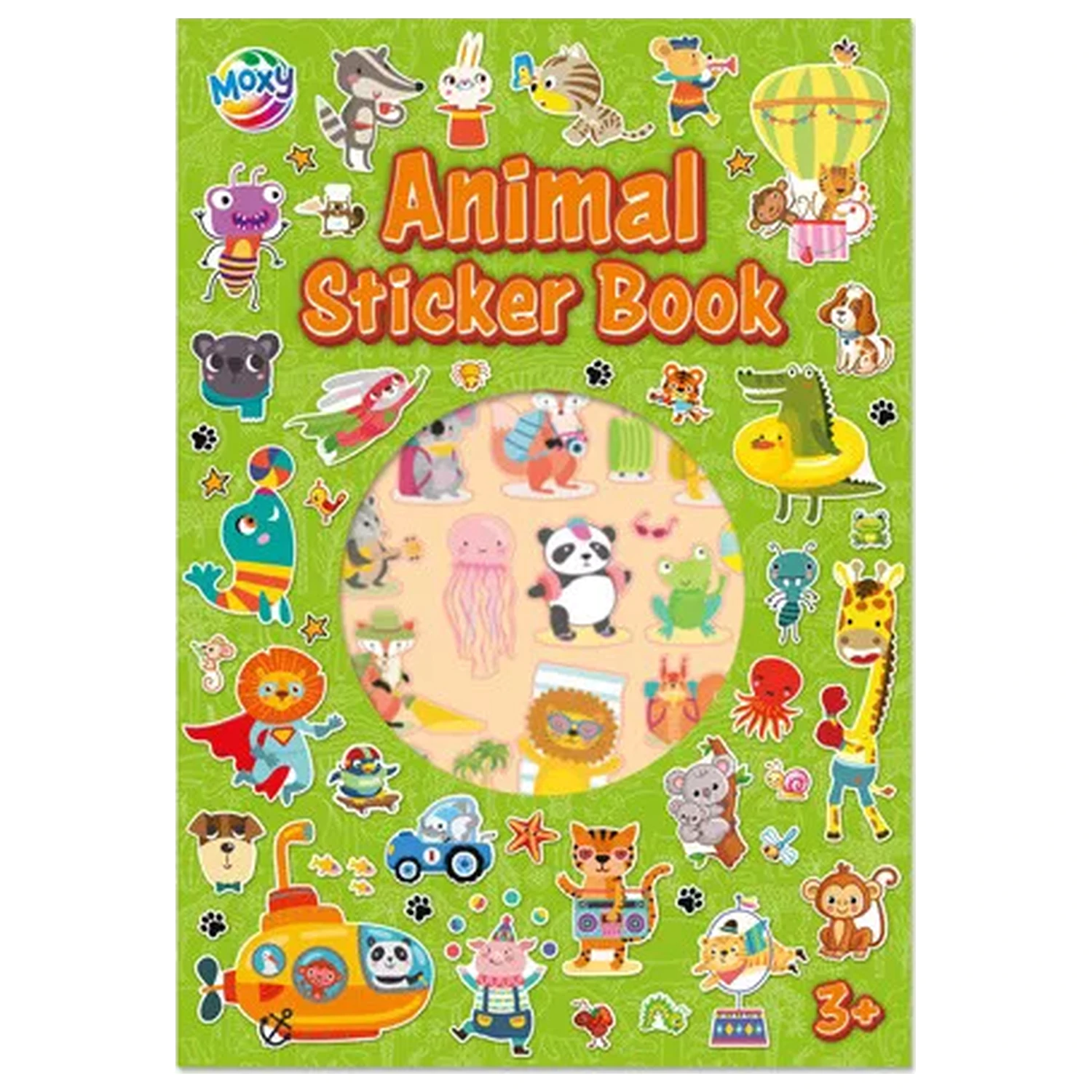 Animal Fun Album Nalepk 8 Listov fotografija izdelka
