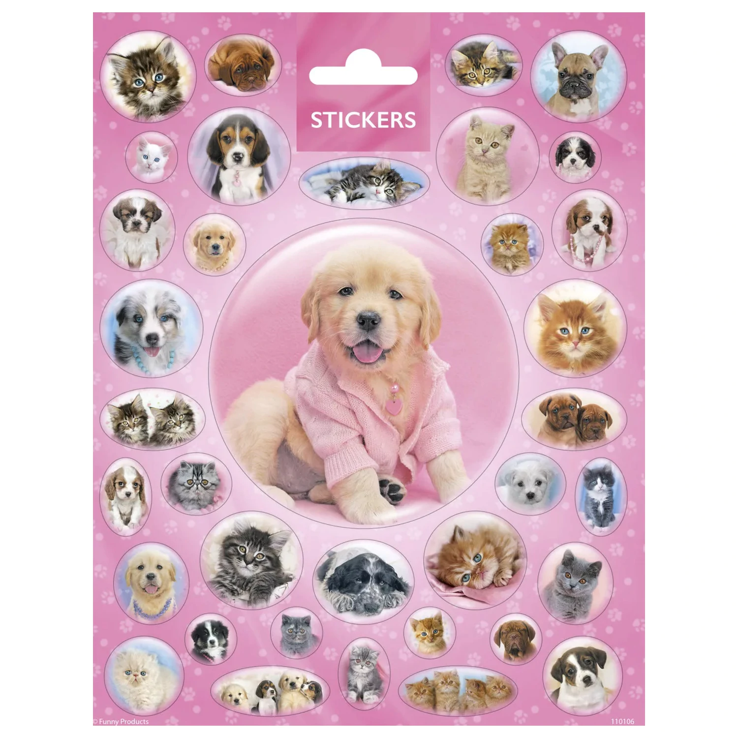 Animal Puppies nalepka fotografija izdelka