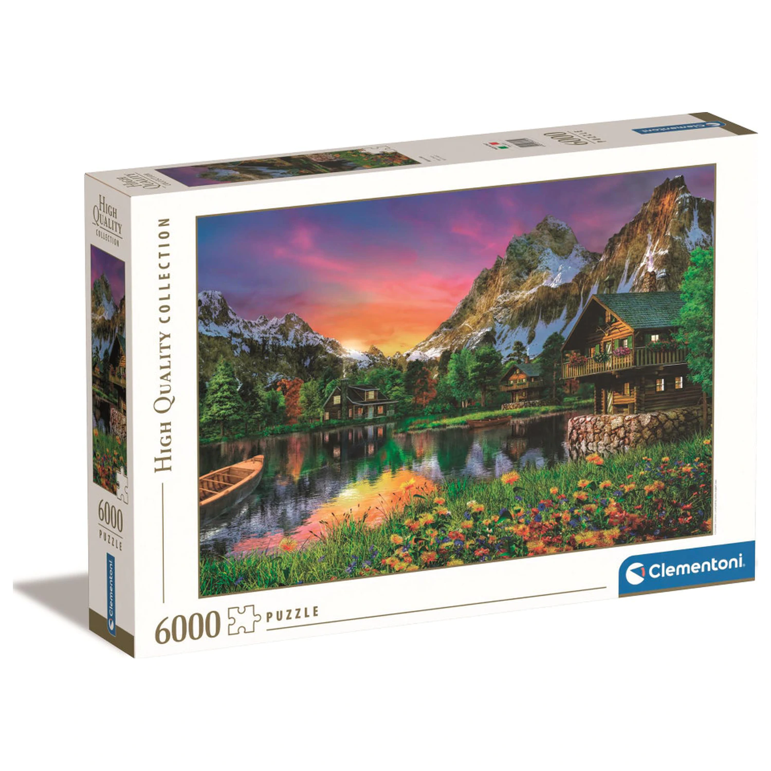 Alps Lake sestavljanka s 6000 kosi fotografija izdelka