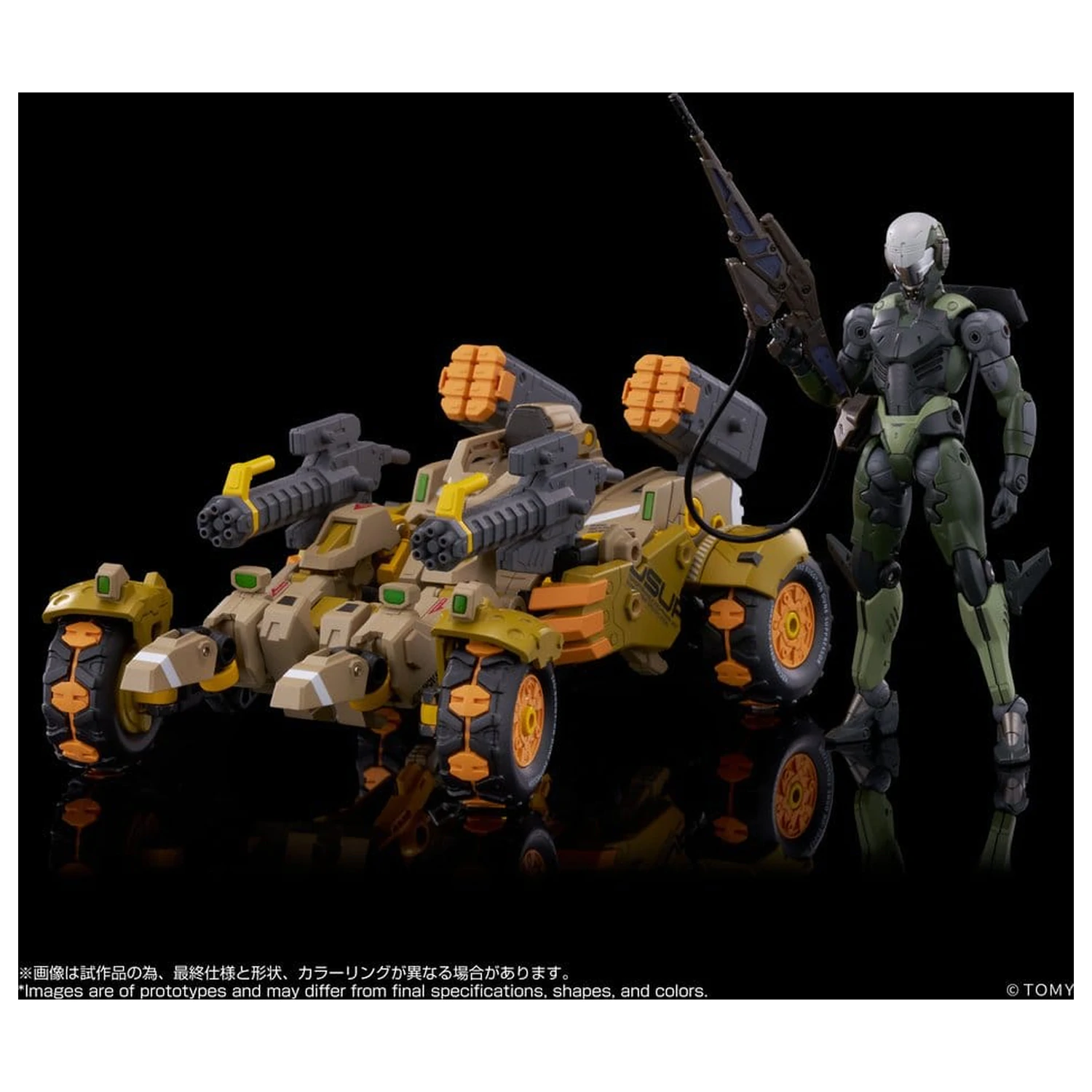 Altered Nano AN-06 Akcijska figura Alt Exo-Buggy-On & Judge Breaker Set 16 cm fotografija izdelka