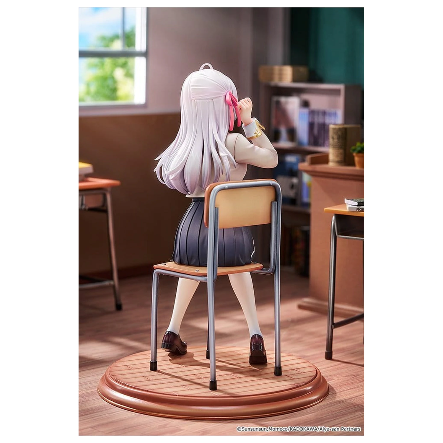 Alya Sometimes Hides Her Feelings v Russian PVC figura 1/7 Alisa Mikhailovna Kujou 20 cm fotografija izdelka