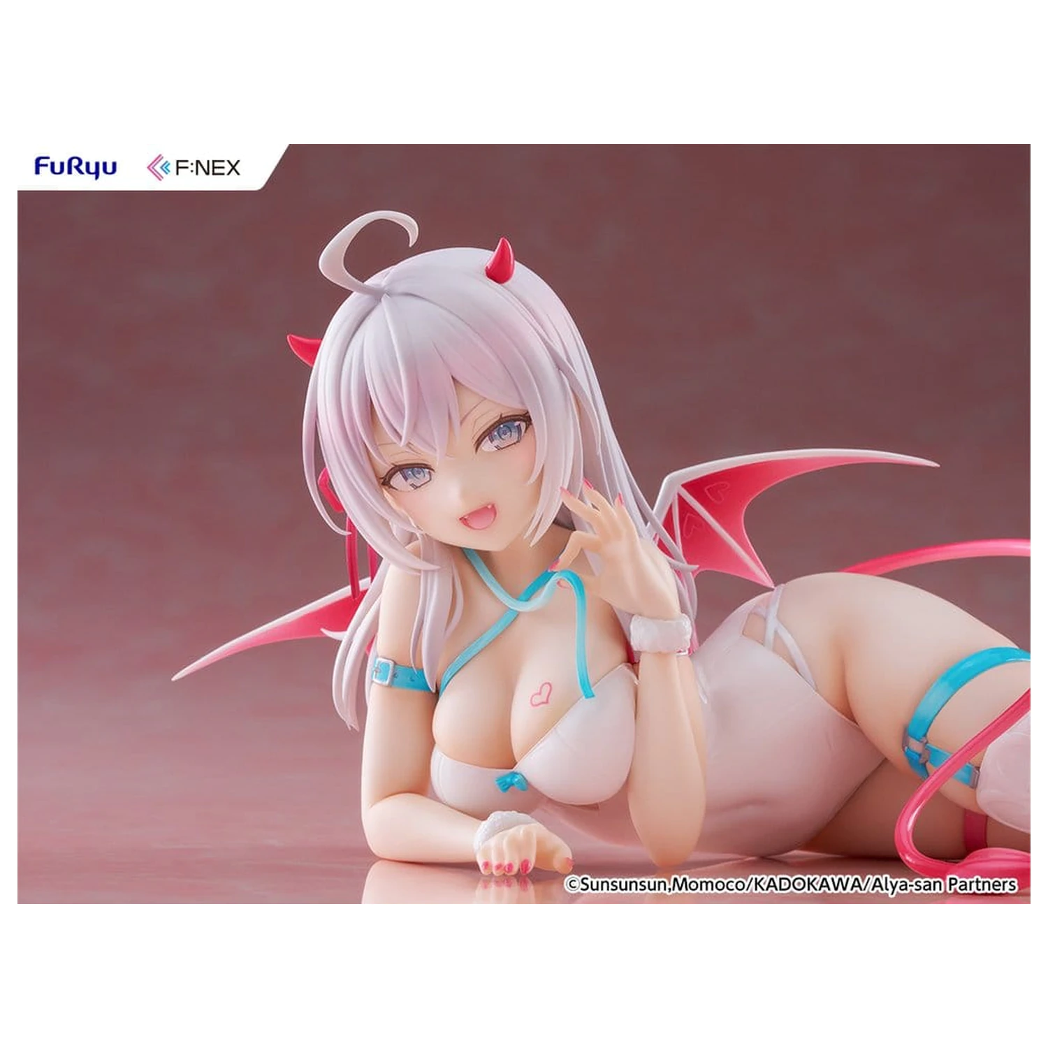 Alya Sometimes Hides Her Feelings in Russian PVC figurica 1/7 Alya Succubus Ver. 8 cm fotografija izdelka
