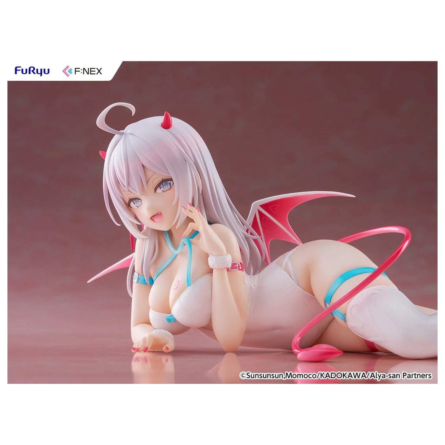 Alya Sometimes Hides Her Feelings in Russian PVC figurica 1/7 Alya Succubus Ver. 8 cm fotografija izdelka