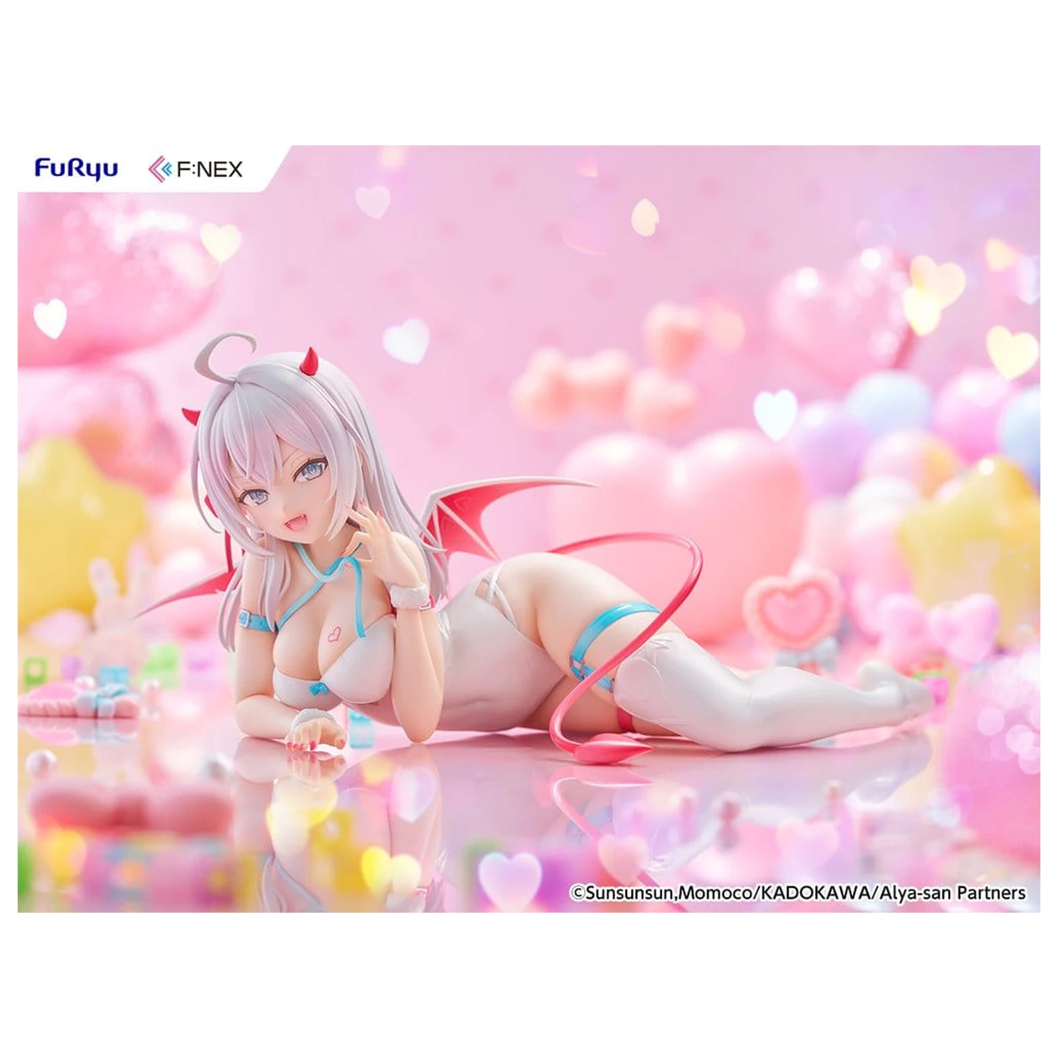 Alya Sometimes Hides Her Feelings in Russian PVC figurica 1/7 Alya Succubus Ver. 8 cm fotografija izdelka