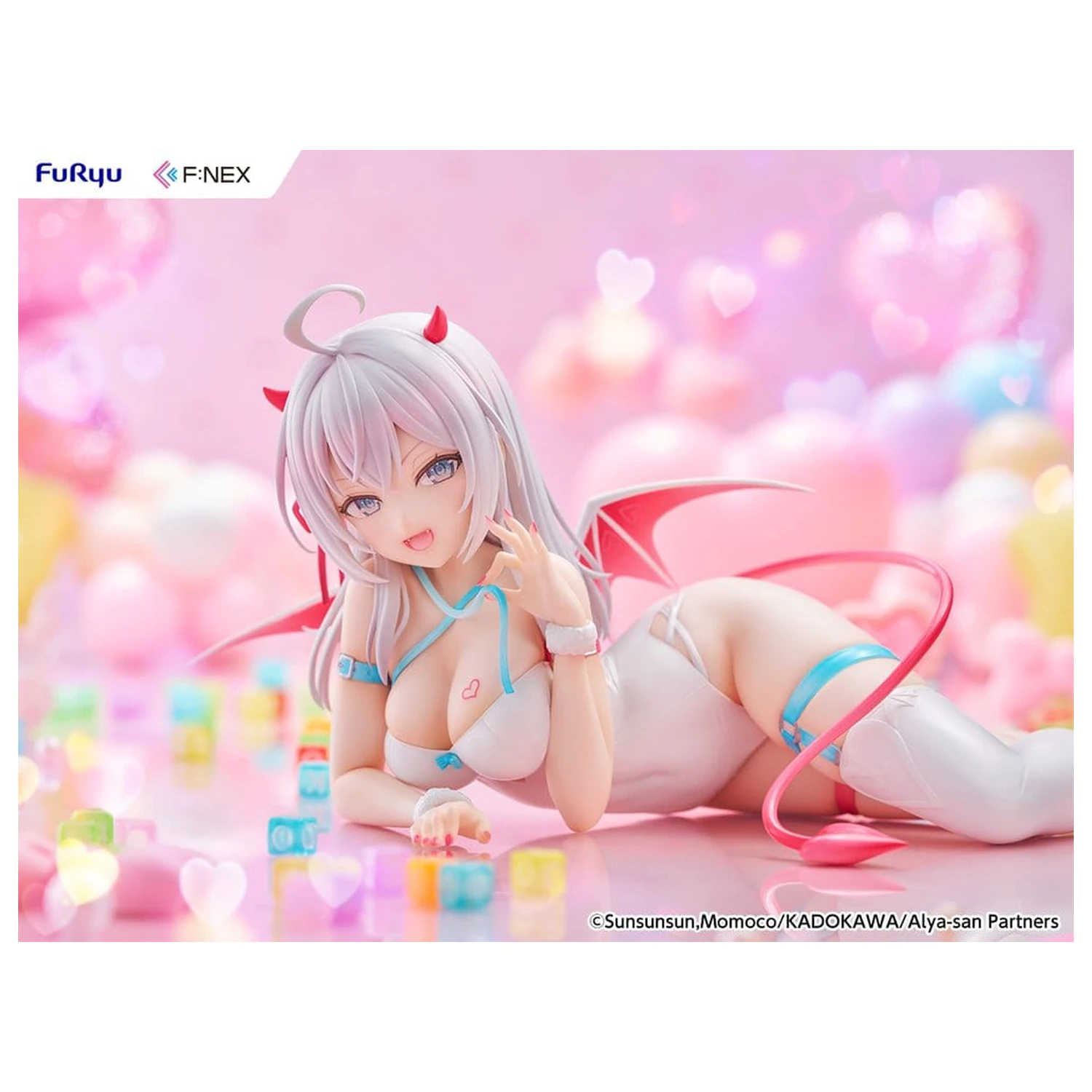 Alya Sometimes Hides Her Feelings in Russian PVC figurica 1/7 Alya Succubus Ver. 8 cm fotografija izdelka