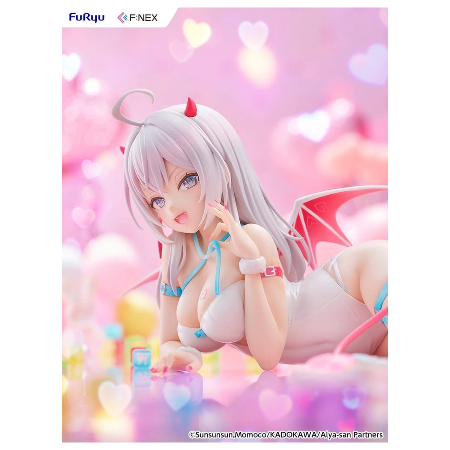 Alya Sometimes Hides Her Feelings in Russian PVC figurica 1/7 Alya Succubus Ver. 8 cm fotografija izdelka