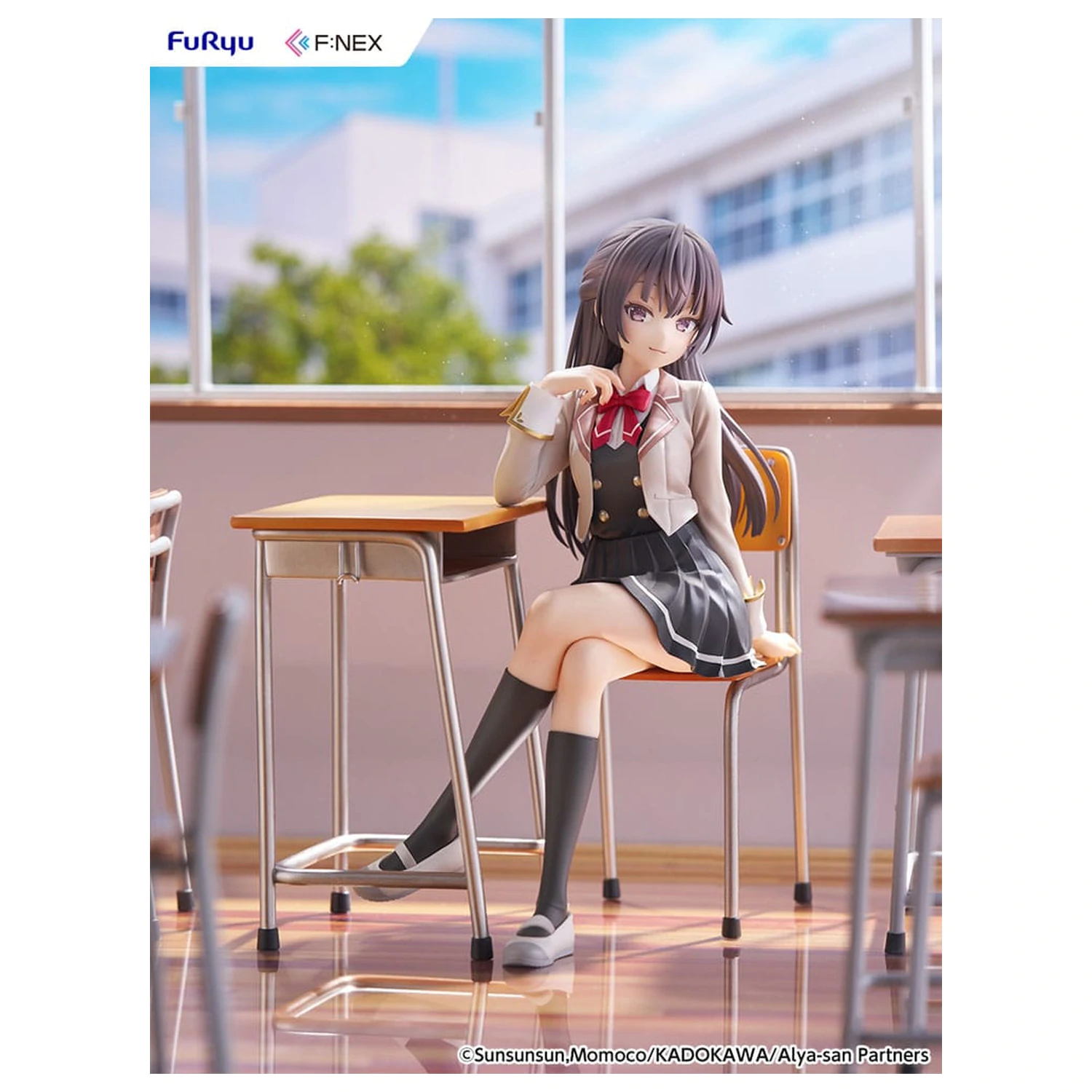 Alya Sometimes Hides Her Feelings in Russian F:Nex PVC Kip 1/7 Yuki Suo 18 cm fotografija izdelka