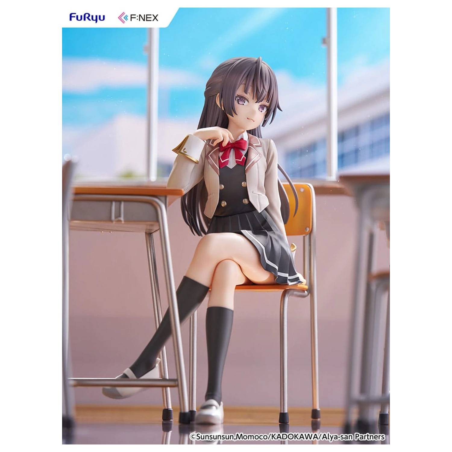 Alya Sometimes Hides Her Feelings in Russian F:Nex PVC Kip 1/7 Yuki Suo 18 cm fotografija izdelka