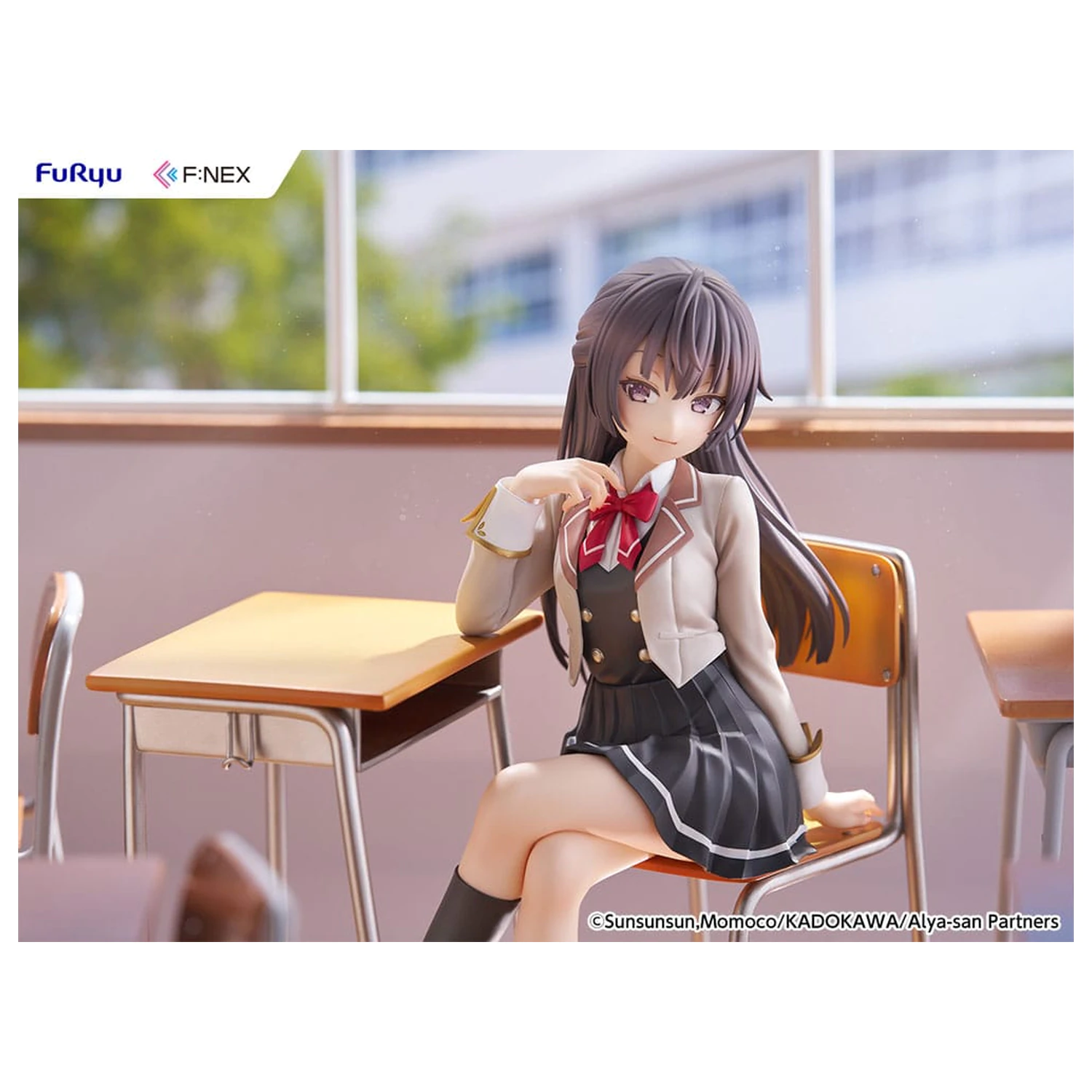 Alya Sometimes Hides Her Feelings in Russian F:Nex PVC Kip 1/7 Yuki Suo 18 cm fotografija izdelka