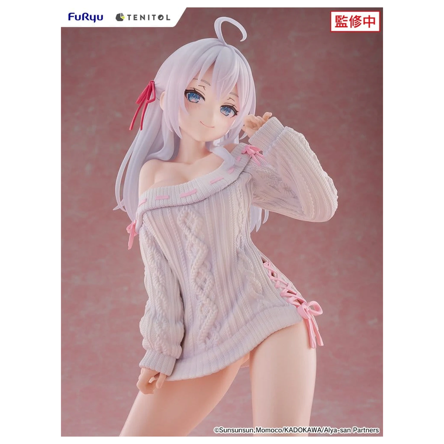 Alya Sometimes Hides Her Feelings v Russian Noodle Stopper PVC Figura Knit Ver. 26 cm fotografija izdelka