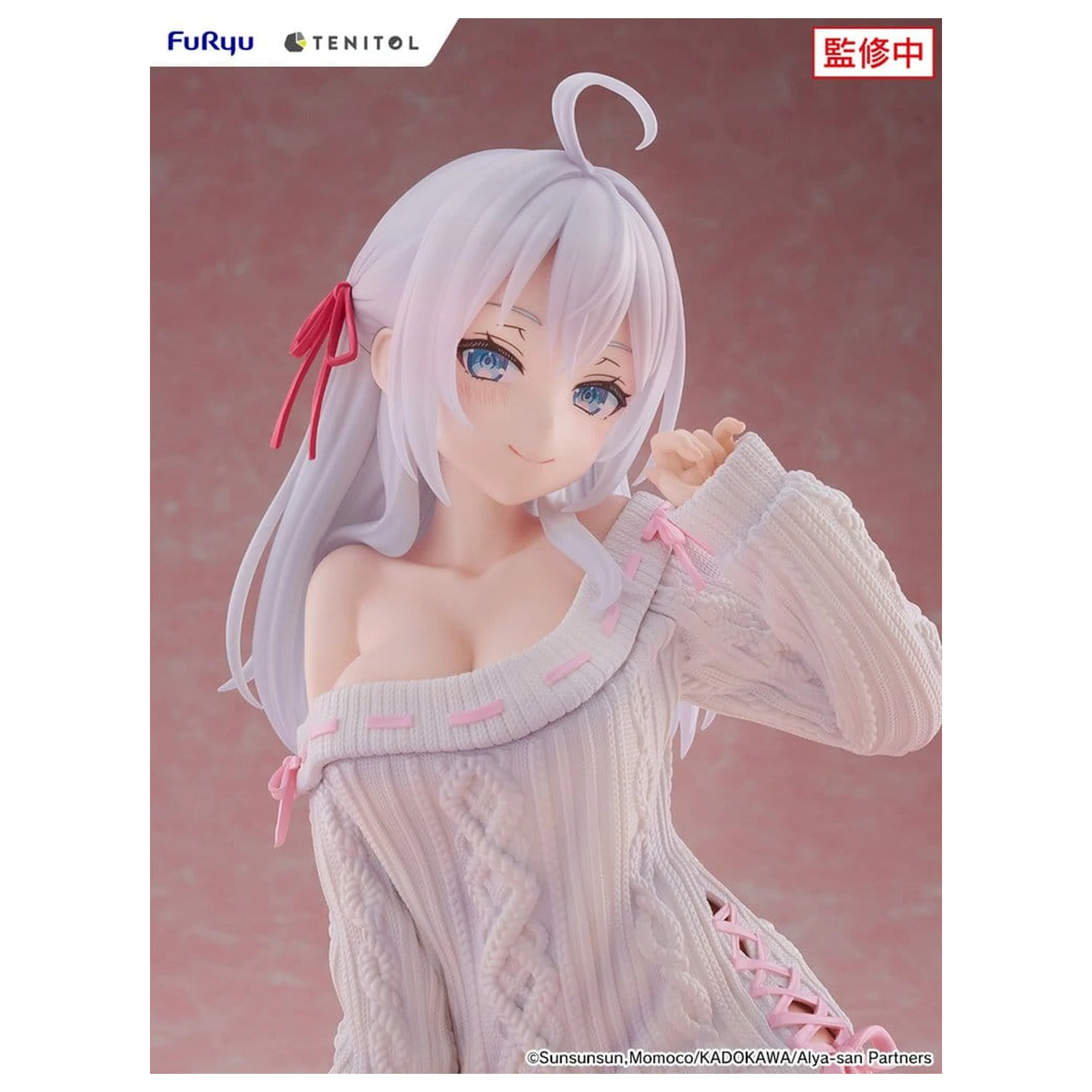 Alya Sometimes Hides Her Feelings v Russian Noodle Stopper PVC Figura Knit Ver. 26 cm fotografija izdelka