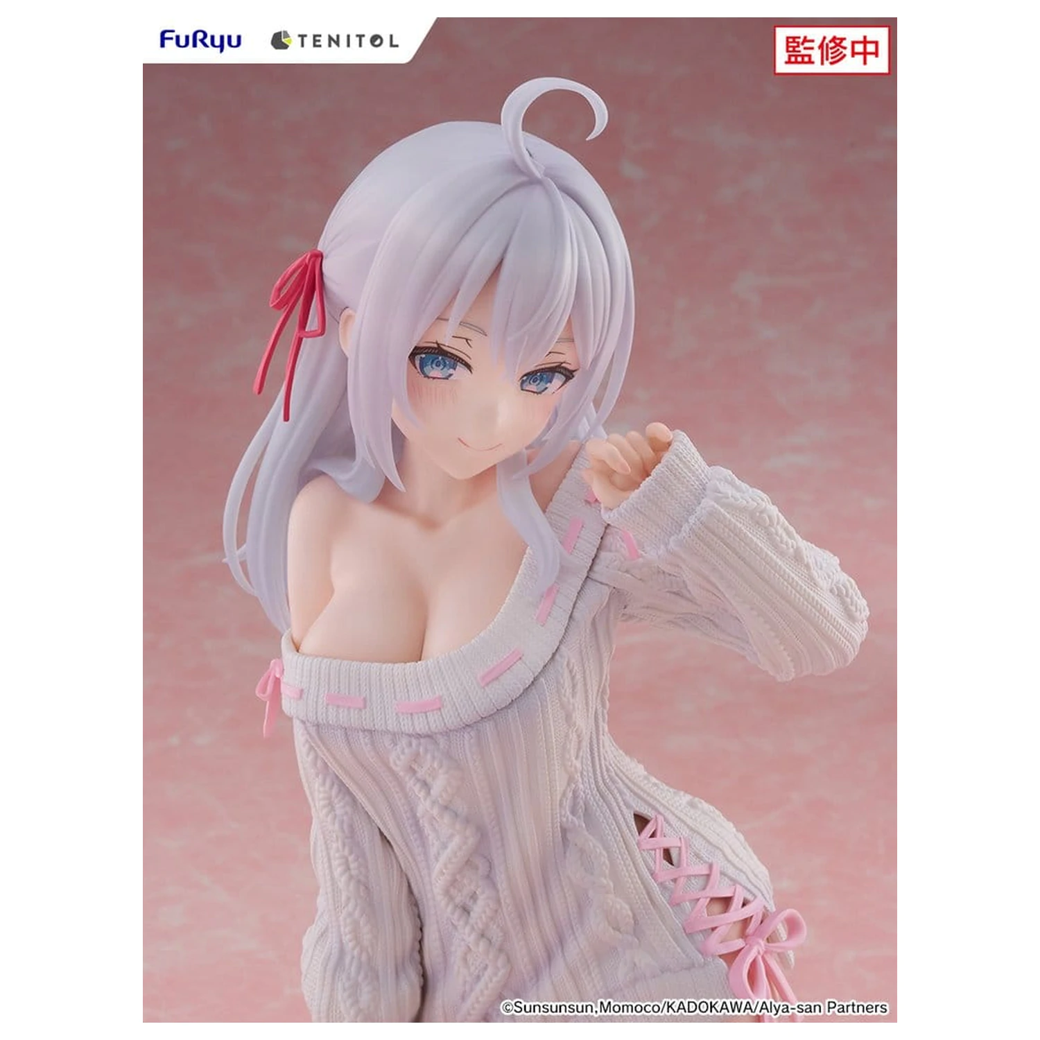 Alya Sometimes Hides Her Feelings v Russian Noodle Stopper PVC Figura Knit Ver. 26 cm fotografija izdelka