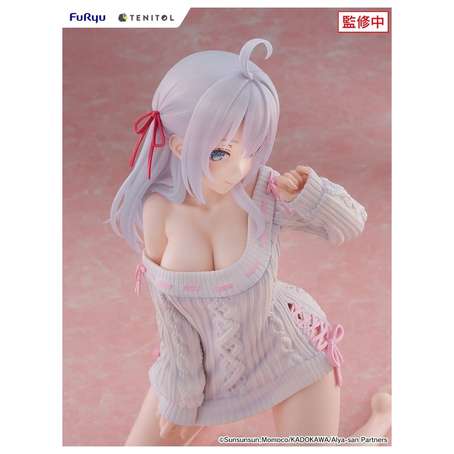 Alya Sometimes Hides Her Feelings v Russian Noodle Stopper PVC Figura Knit Ver. 26 cm fotografija izdelka