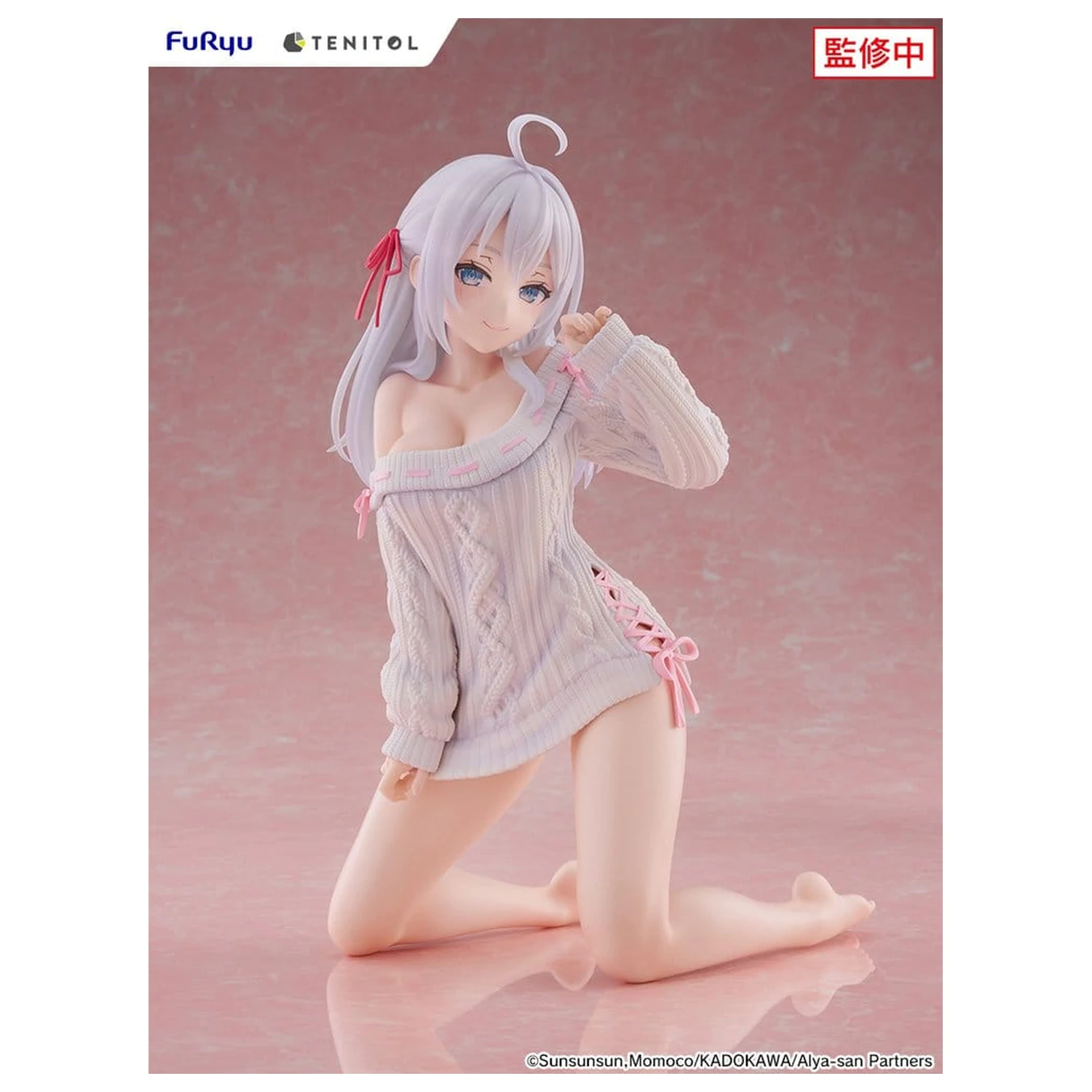 Alya Sometimes Hides Her Feelings v Russian Noodle Stopper PVC Figura Knit Ver. 26 cm fotografija izdelka