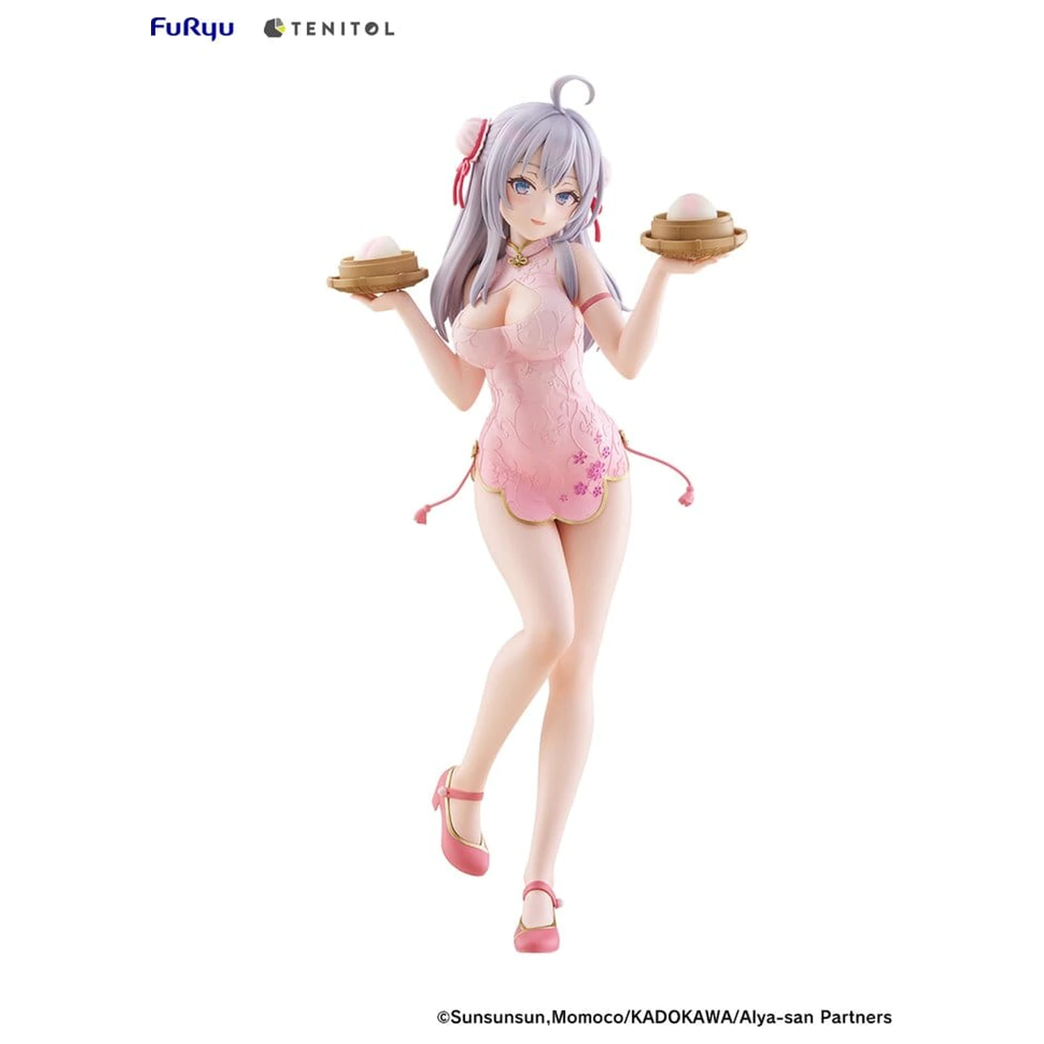 Alya Sometimes Hides Her Feelings in Russian Tenitol Tall PVC figura Alya Cheongsam Ver. 29 cm fotografija izdelka