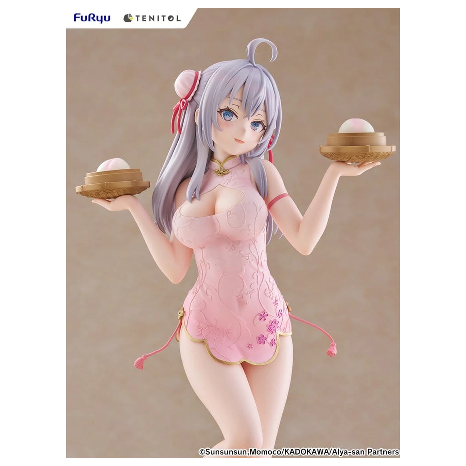 Alya Sometimes Hides Her Feelings in Russian Tenitol Tall PVC figura Alya Cheongsam Ver. 29 cm fotografija izdelka