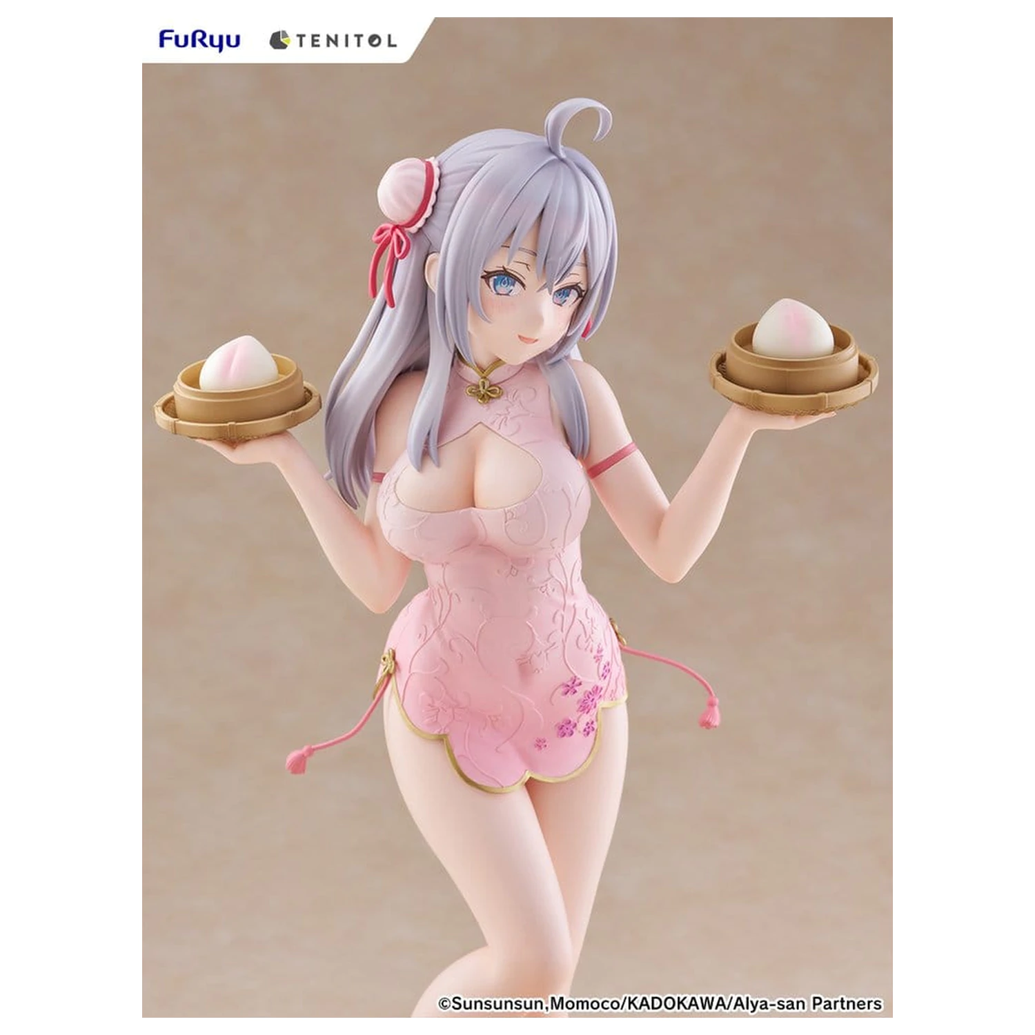Alya Sometimes Hides Her Feelings in Russian Tenitol Tall PVC figura Alya Cheongsam Ver. 29 cm fotografija izdelka