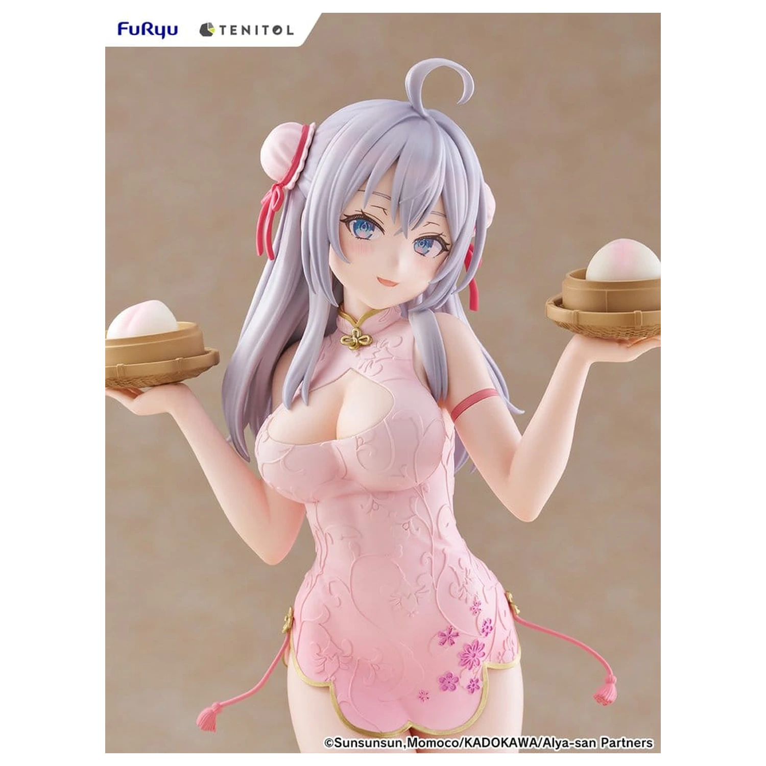 Alya Sometimes Hides Her Feelings in Russian Tenitol Tall PVC figura Alya Cheongsam Ver. 29 cm fotografija izdelka