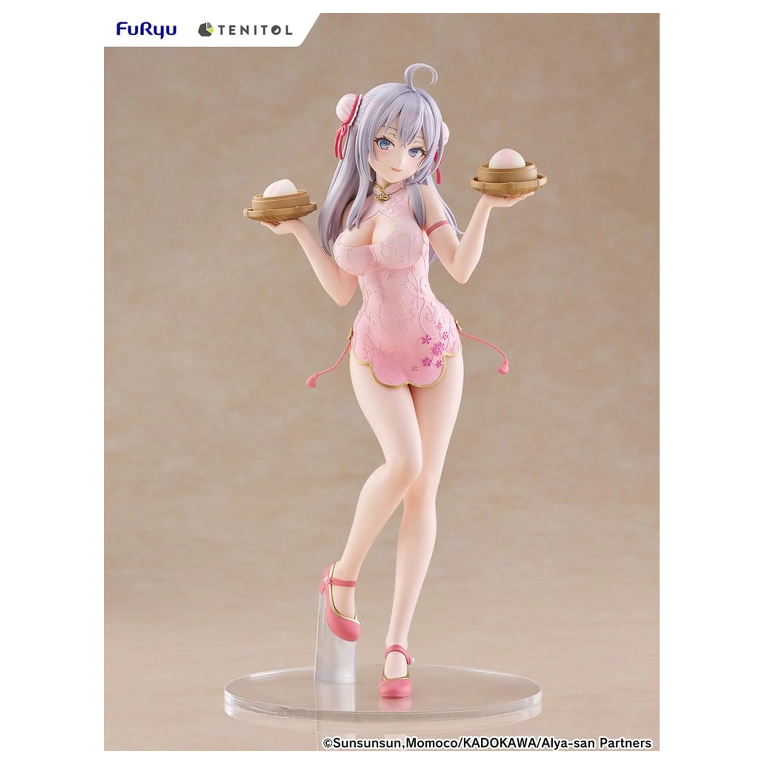 Alya Sometimes Hides Her Feelings in Russian Tenitol Tall PVC figura Alya Cheongsam Ver. 29 cm fotografija izdelka