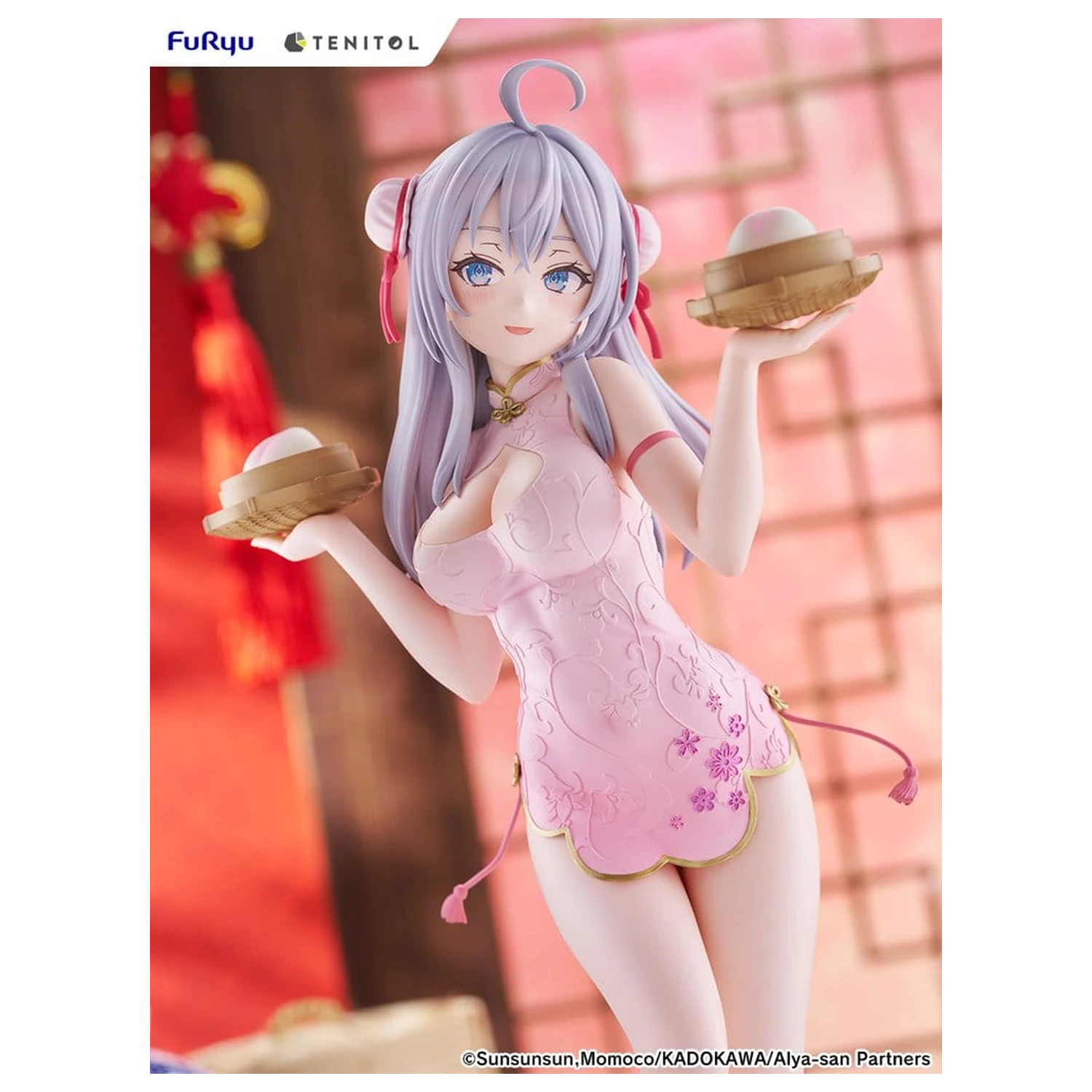 Alya Sometimes Hides Her Feelings in Russian Tenitol Tall PVC figura Alya Cheongsam Ver. 29 cm fotografija izdelka