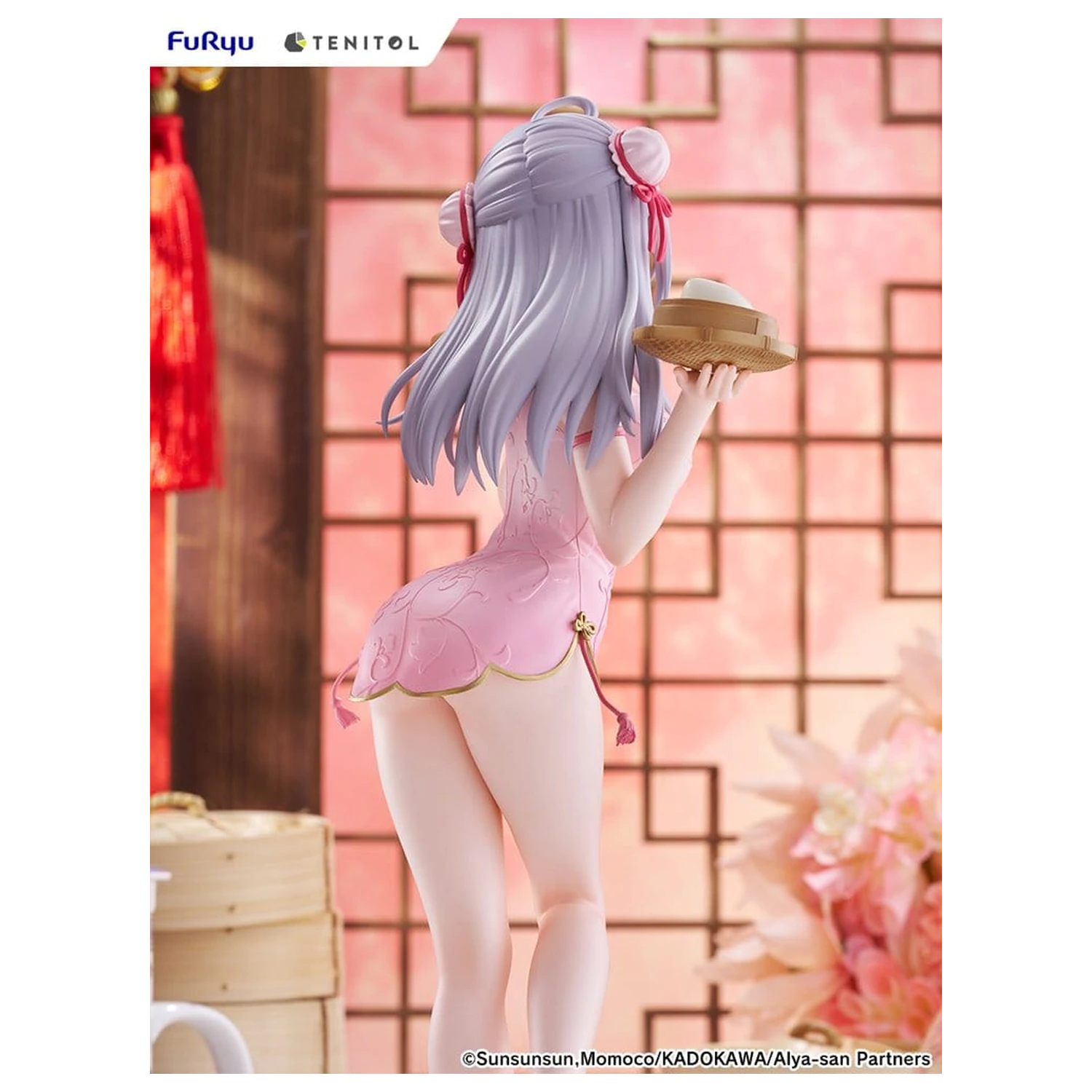 Alya Sometimes Hides Her Feelings in Russian Tenitol Tall PVC figura Alya Cheongsam Ver. 29 cm fotografija izdelka