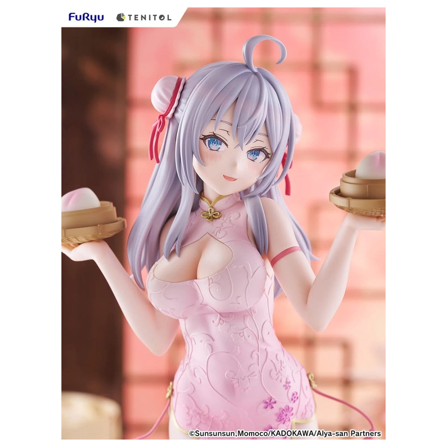 Alya Sometimes Hides Her Feelings in Russian Tenitol Tall PVC figura Alya Cheongsam Ver. 29 cm fotografija izdelka