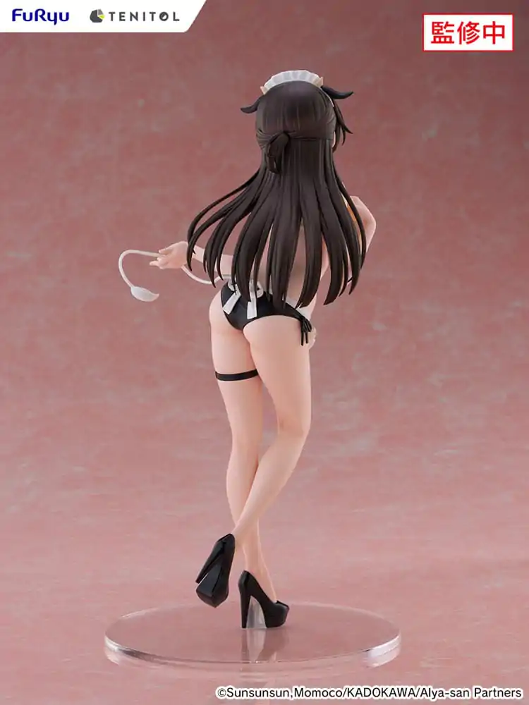 Alya Sometimes Hides Her Feelings v ruskem Tenitol Tall PVC kipu Yuki Suo v kostumu krave Ver. 28 cm fotografija izdelka