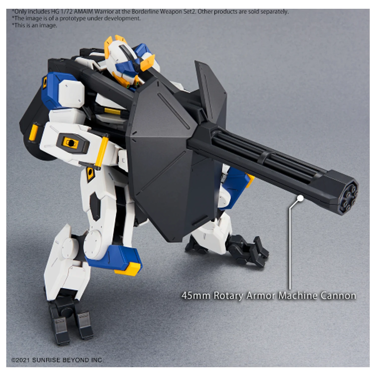 AMAIM - HG 1/72 Bojevnik AMAIM na mejni črti set orožja 2 - Komplet modela fotografija izdelka