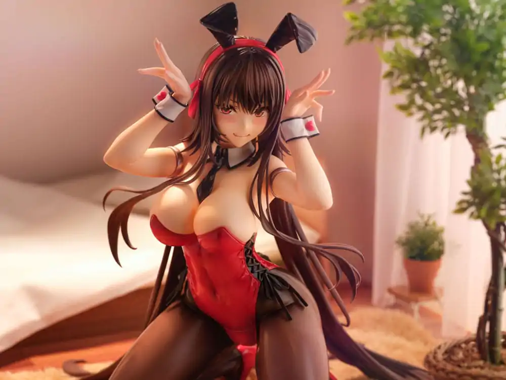 Amakano 2+ PVC Kip 1/4 Yuuhi Kurohime Zajčja Obleka Ver. 32 cm fotografija izdelka